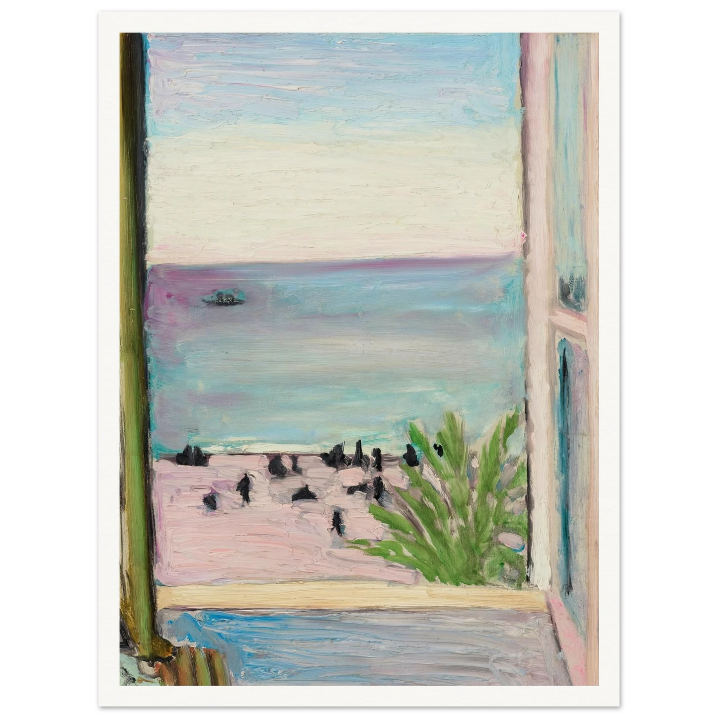 La fenêtre ouverte (1918) Art Print | Henri Matisse-Quipham Collections