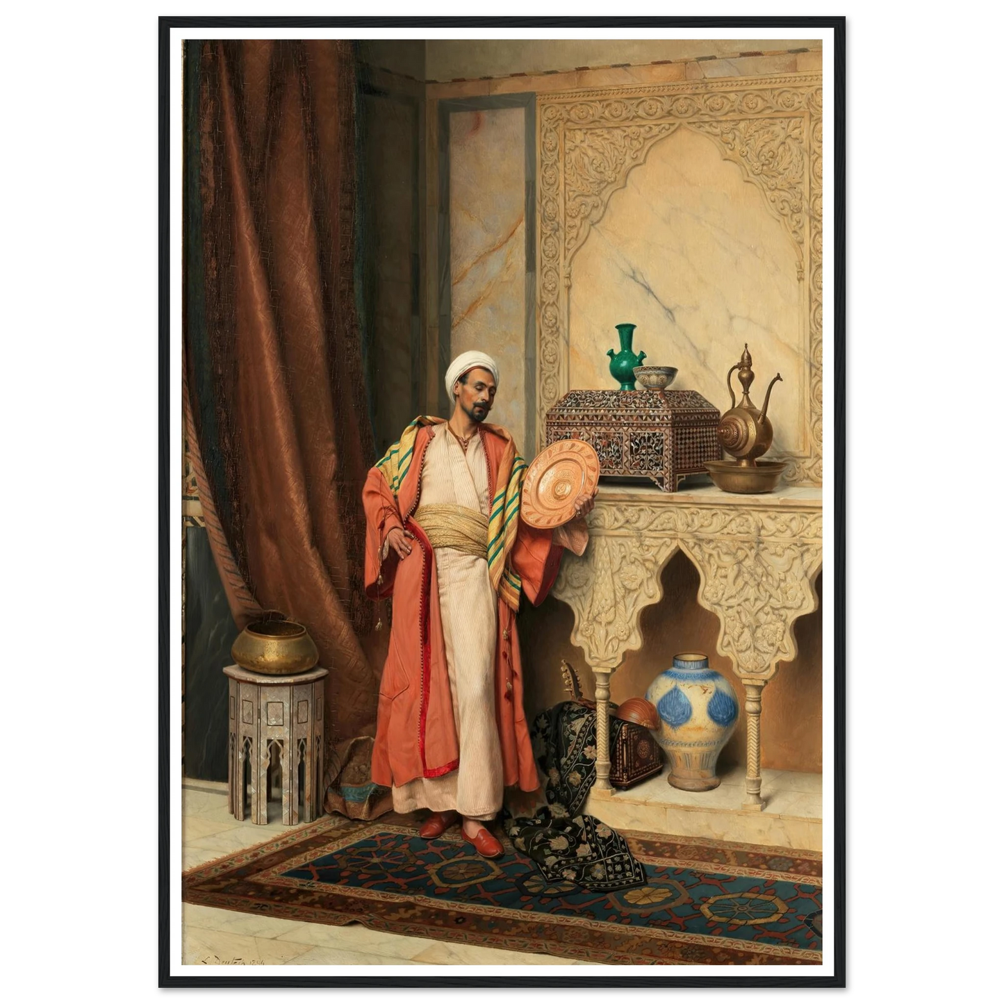 The Connoisseur (1894) Art Print | Ludwig Deutsch-Quipham Collections