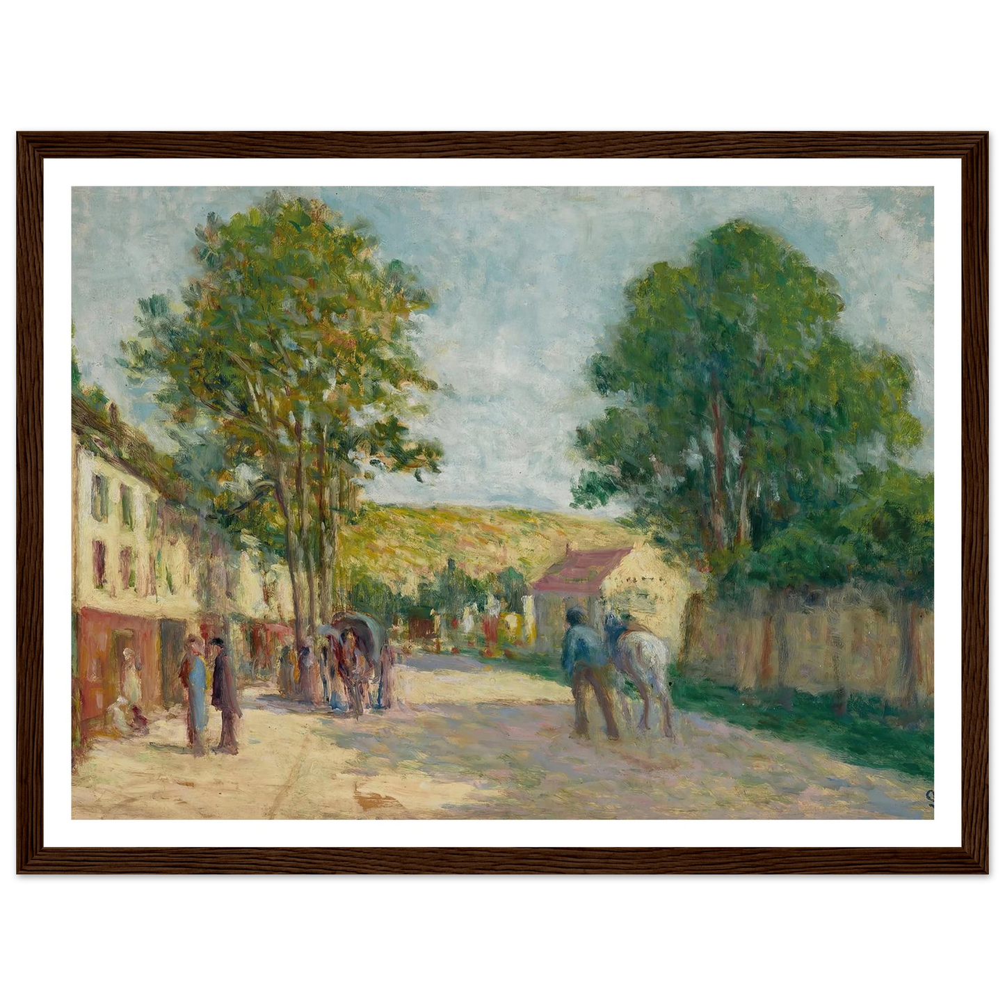 Environs de Paris Art Print | Maximilien Luce-Quipham Collections