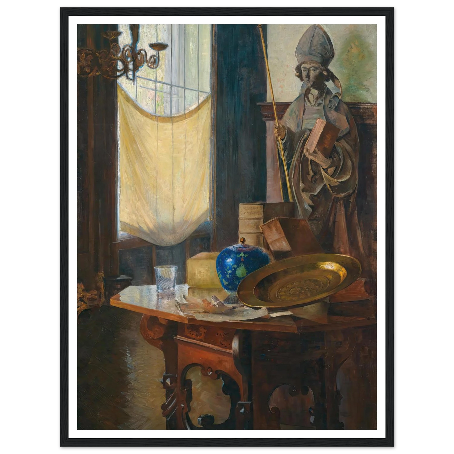 View of the studio Art Print | Carl Moll-Quipham Collections