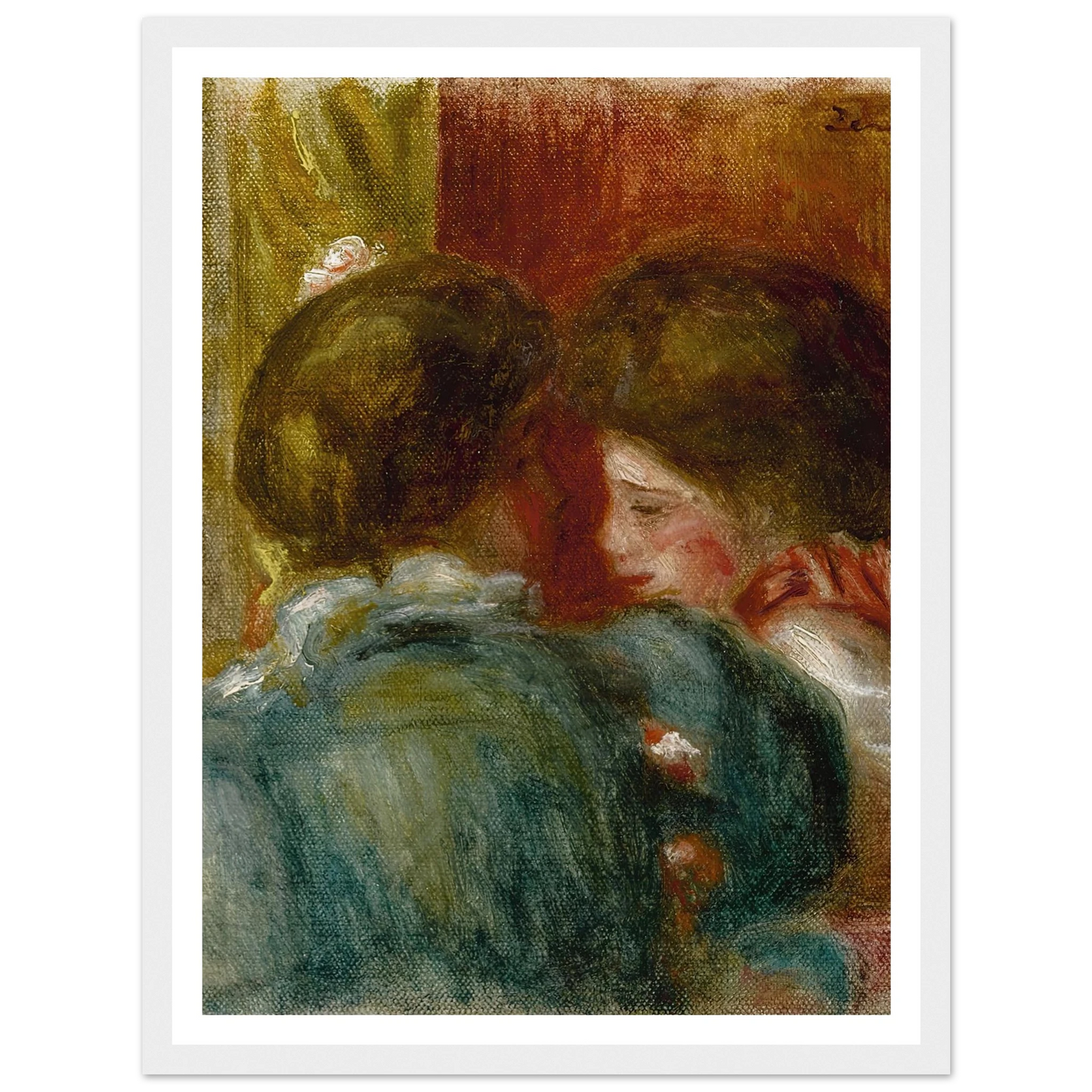 Deux femmes (circa 1903) Art Print | Pierre Auguste Renoir-Quipham Collections