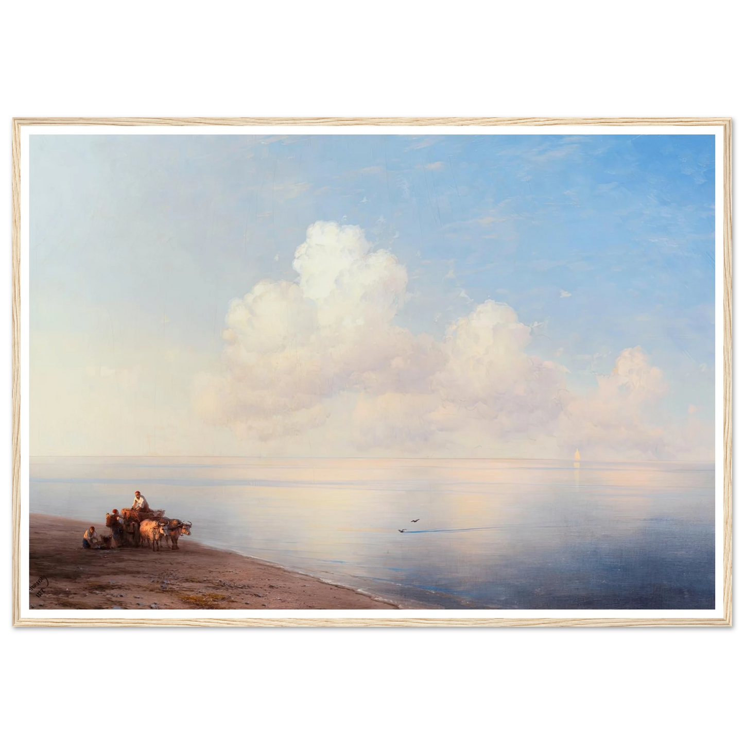 Ruhige See (1887) Art Print | Ivan Konstantinovich Aivazovsky-Quipham Collections