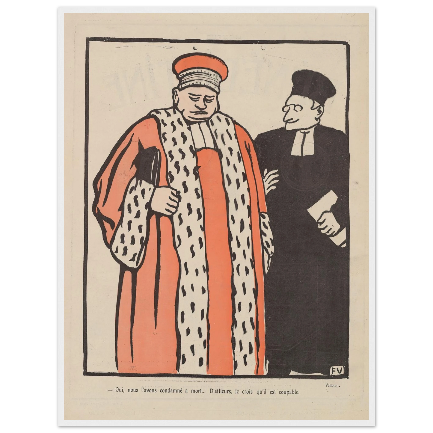 29 septembre 1903 Art Print | Felix Vallotton-Quipham Collections