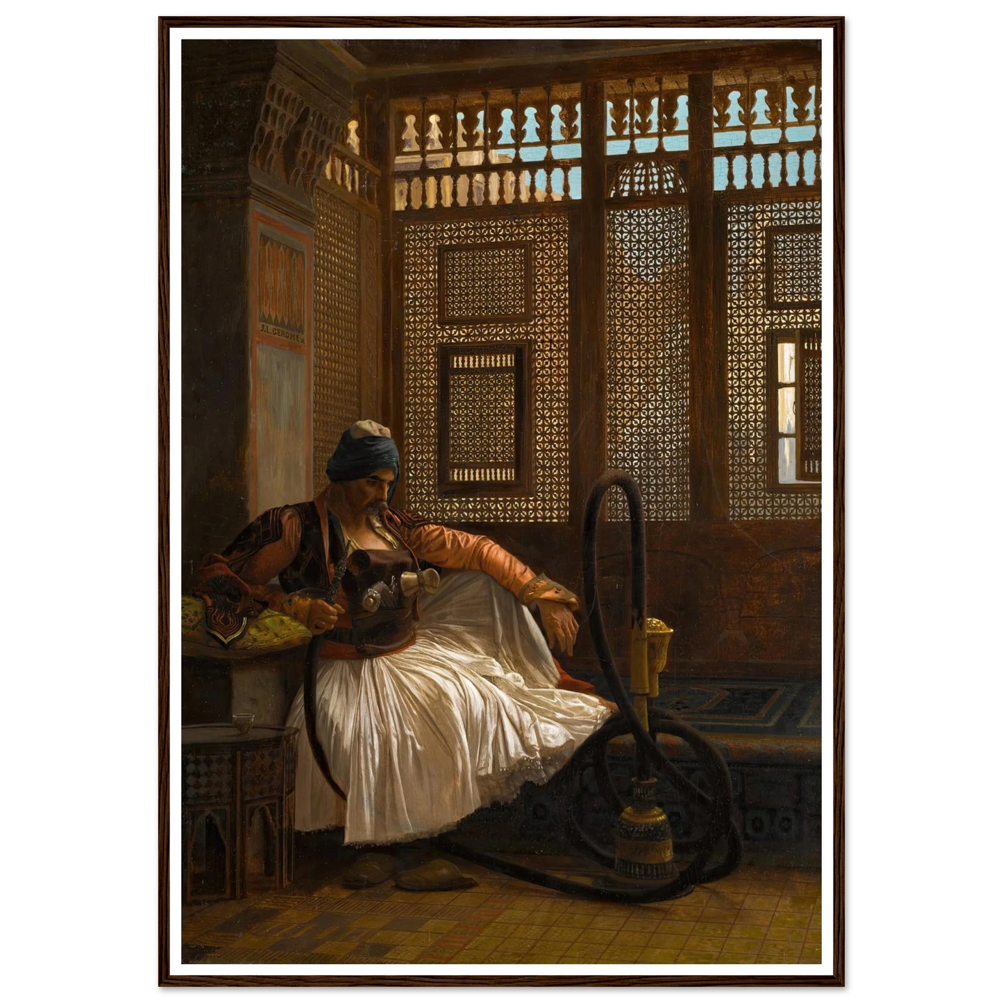 Arnaut at Rest Art Print | Jean Leon Gerome-Quipham Collections