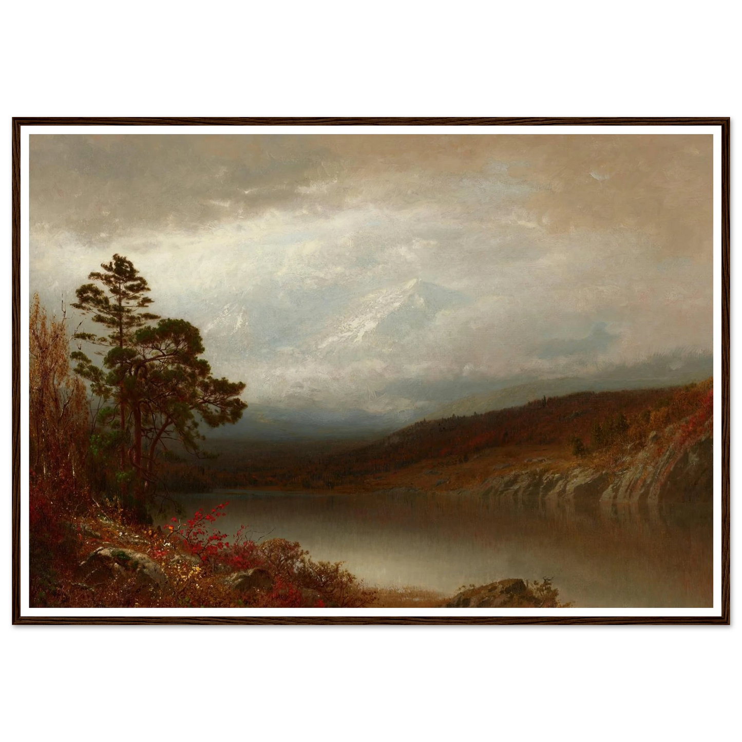 Autumn in the Adirondacks (c. 1872-73) Art Print | Alexander Helwig Wyant-Quipham Collections