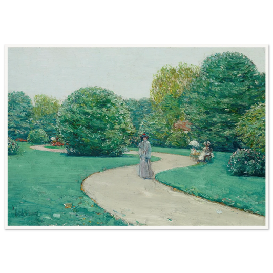 Parc Monceaux, Paris (circa 1888-89) Art Print | Childe Hassam-Quipham Collections