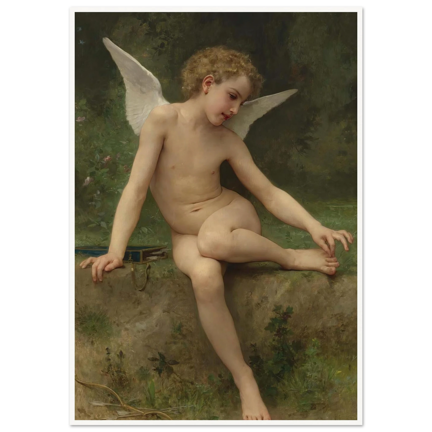 L’amour À L’épine (1894) Art Print | William Bouguereau-Quipham Collections