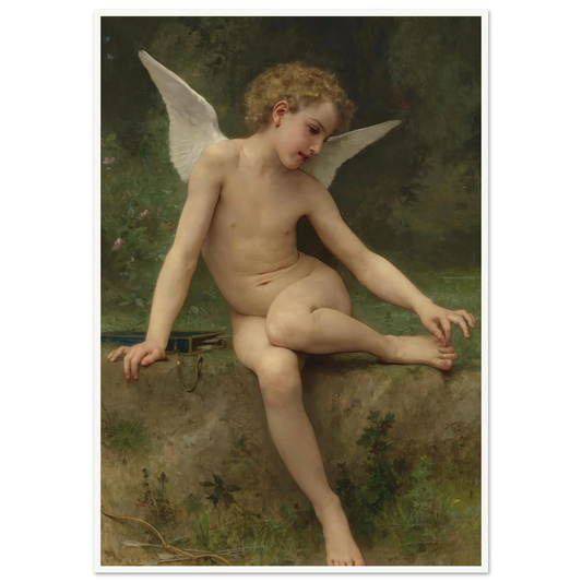 L’amour À L’épine (1894) Art Print | William Bouguereau-Quipham Collections