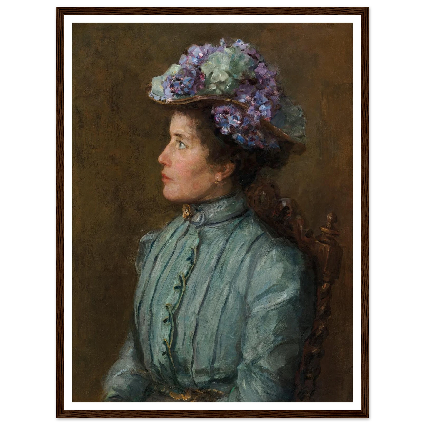 Portret van Elisabeth Sophia Maria (Betsy) Cavalini (1901) Art Print | Piet Mondrian-Quipham Collections