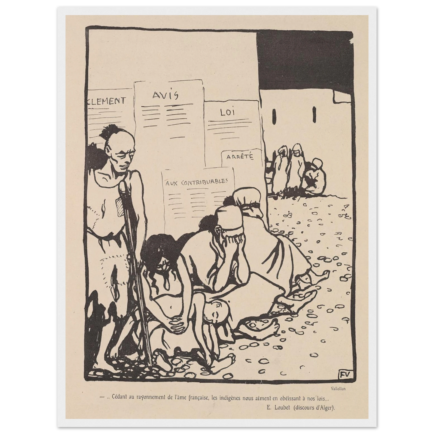 1er mai 1903 Art Print | Felix Vallotton-Quipham Collections