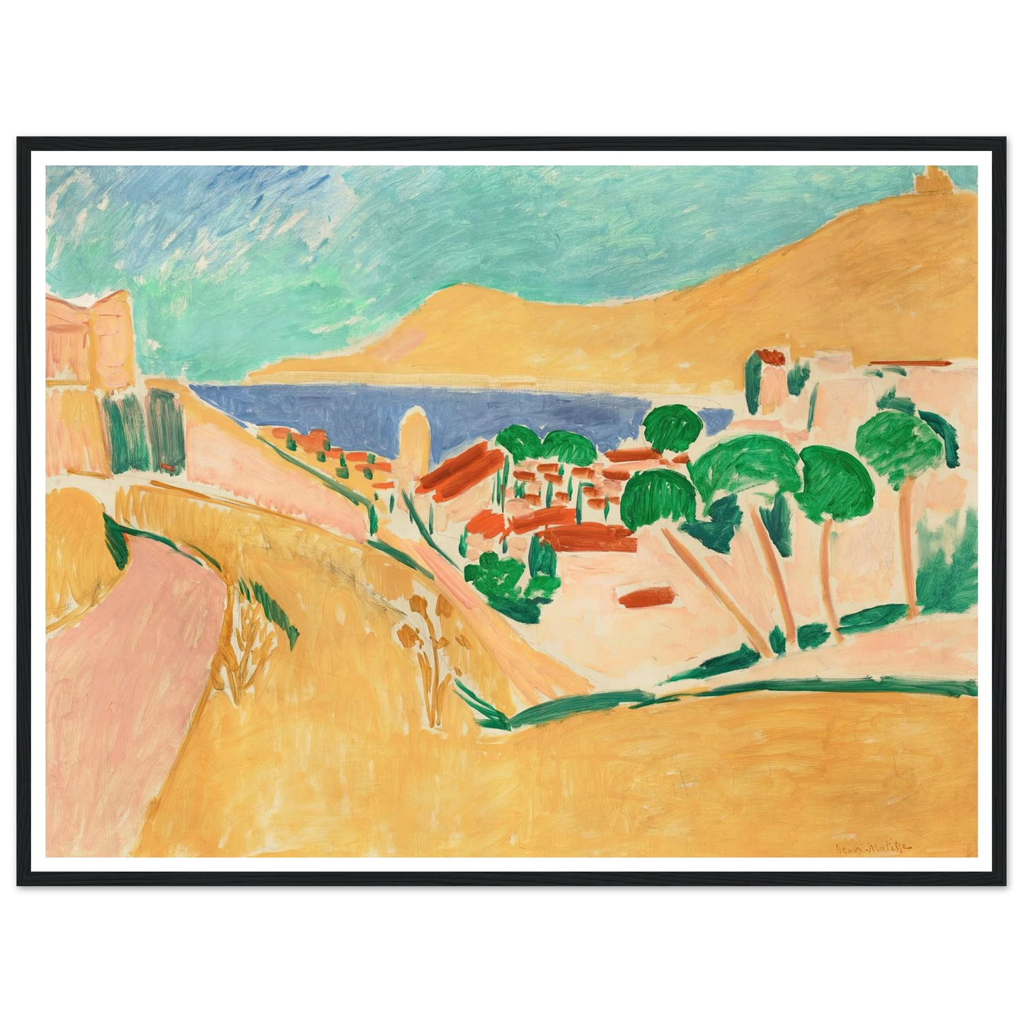 Collioure en août (circa 1911) Art Print | Henri Matisse-Quipham Collections