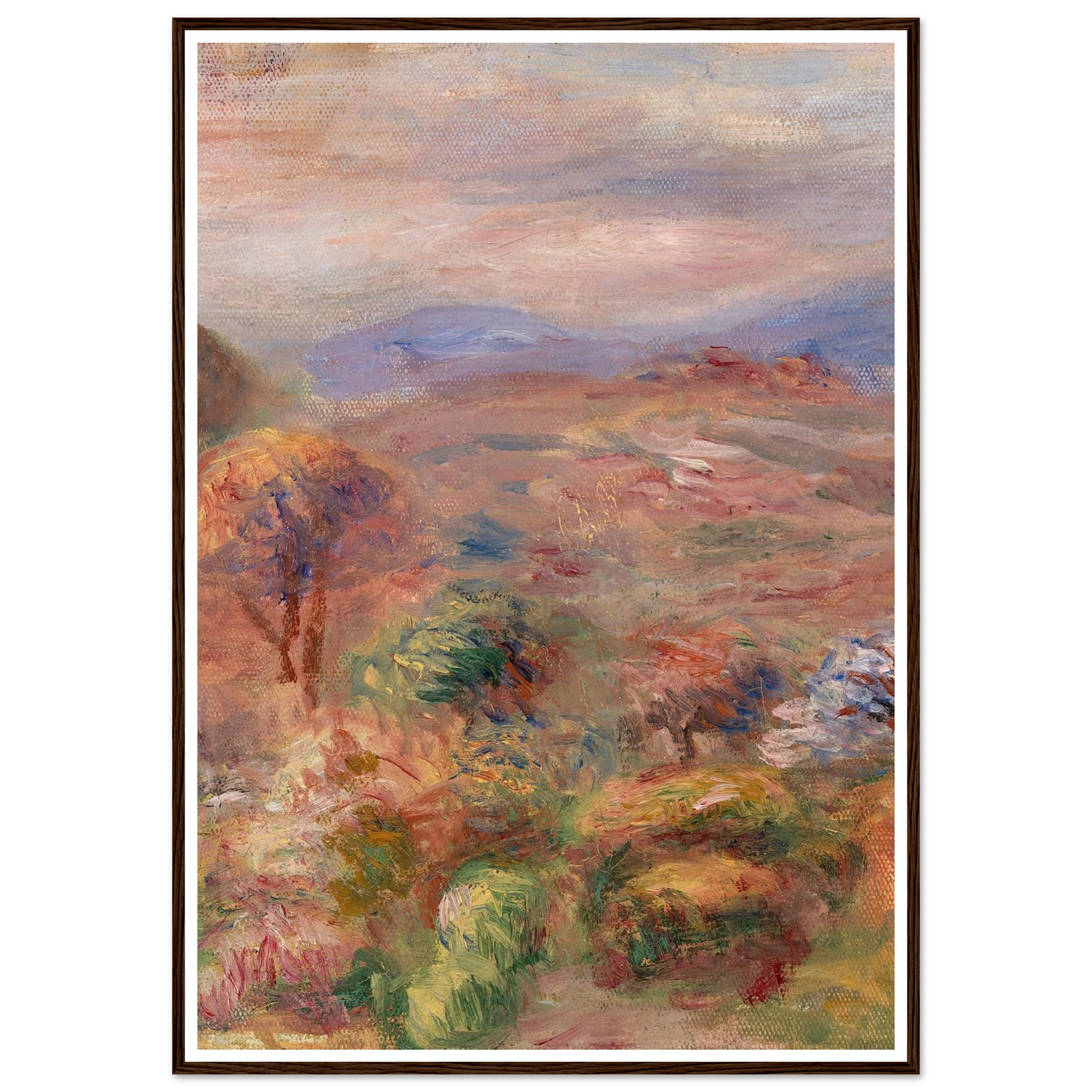 Landscape (Paysage) (c. 1911) Art Print | Pierre Auguste Renoir-Quipham Collections