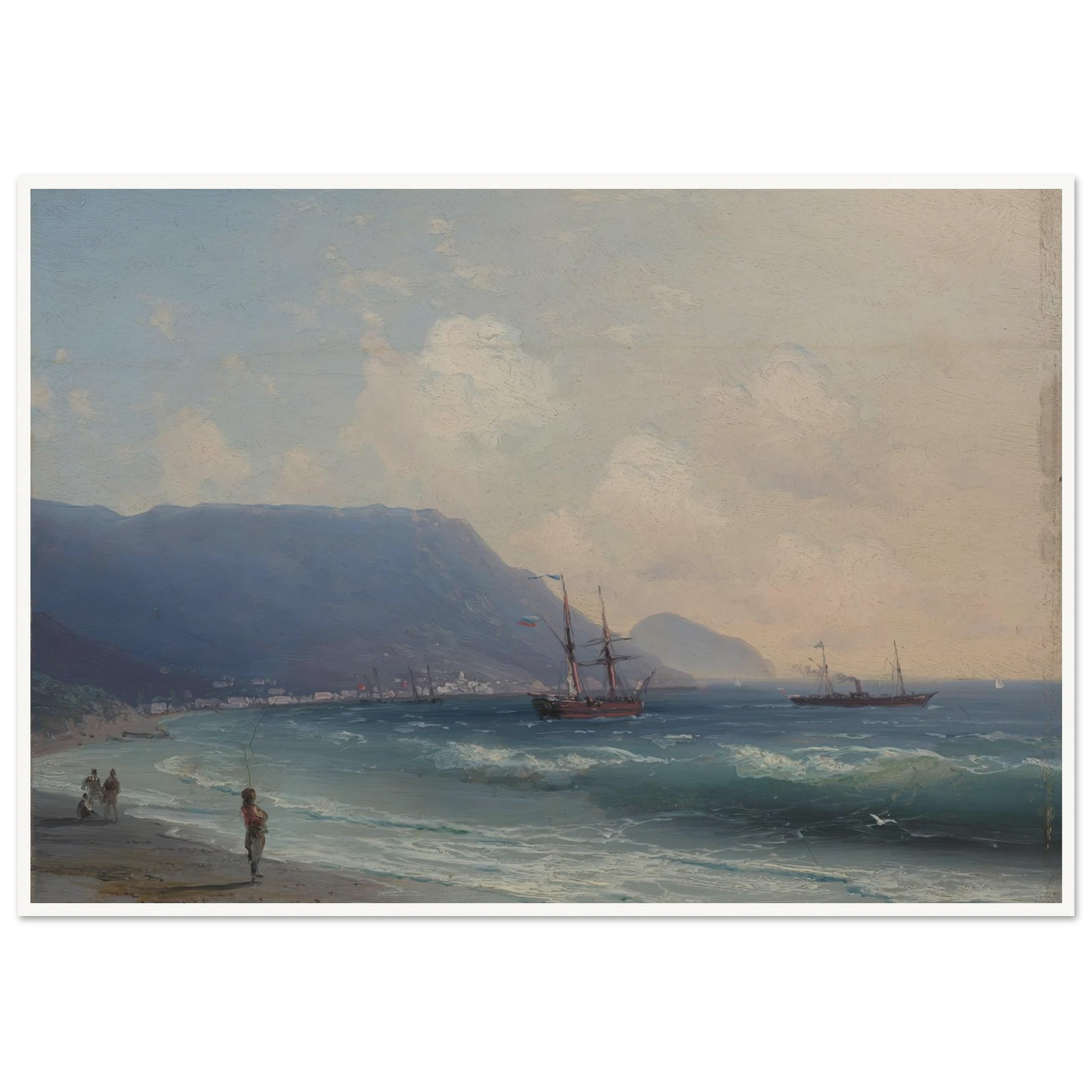 Seascape Art Print | Ivan Konstantinovich Aivazovsky-Quipham Collections