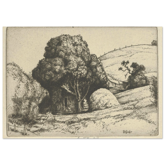 Haystack (1919) Art Print | Ernest Haskell-Quipham Collections