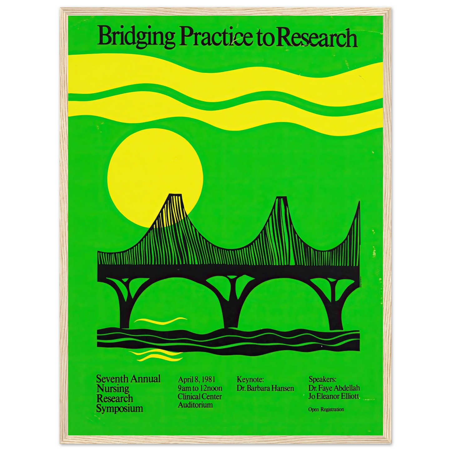 Bridging practice to research (1981) Art Print | National Institutes of Health-Quipham Collections