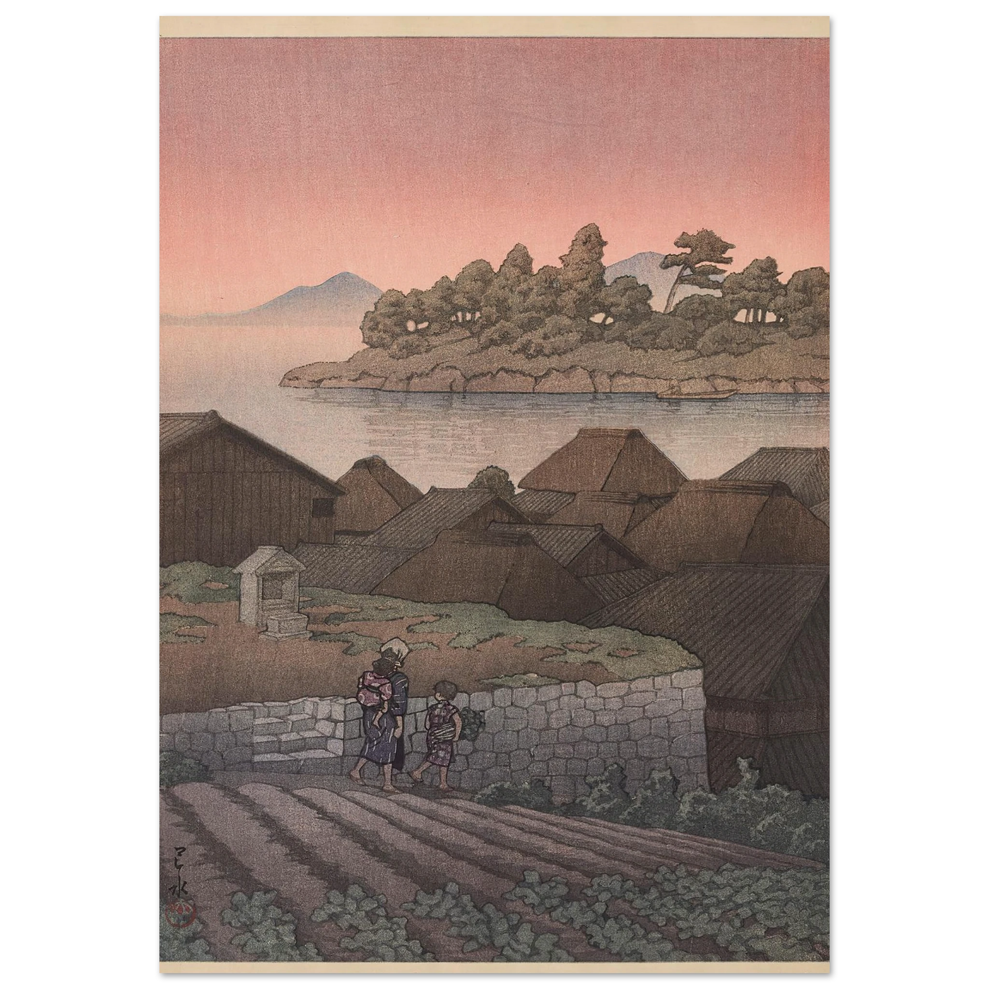 Amakusa Honryo (1937) Art Print | Kawase Hasui-Quipham Collections