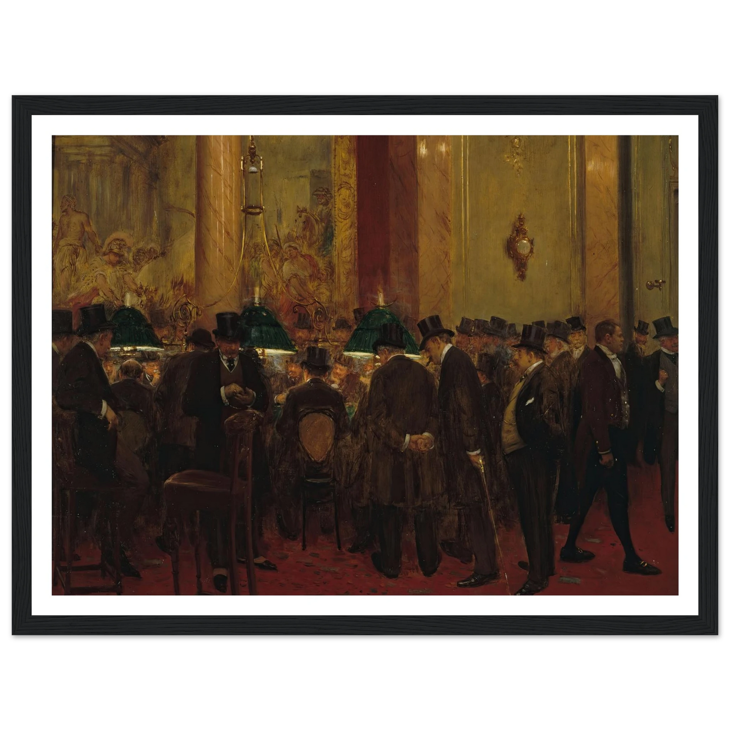 Au cercle (1908) Art Print | Jean Beraud-Quipham Collections