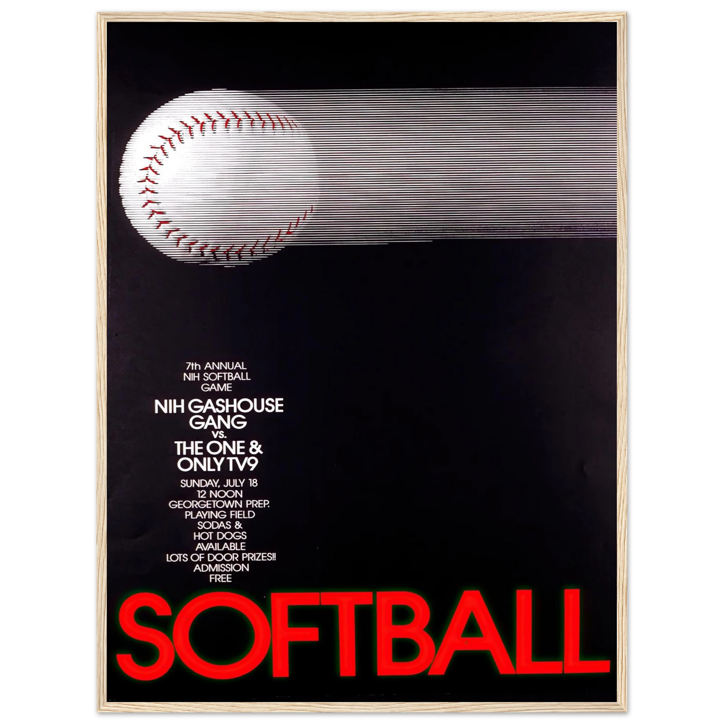 Softball (1982) Art Print | National Institutes of Health-Quipham Collections