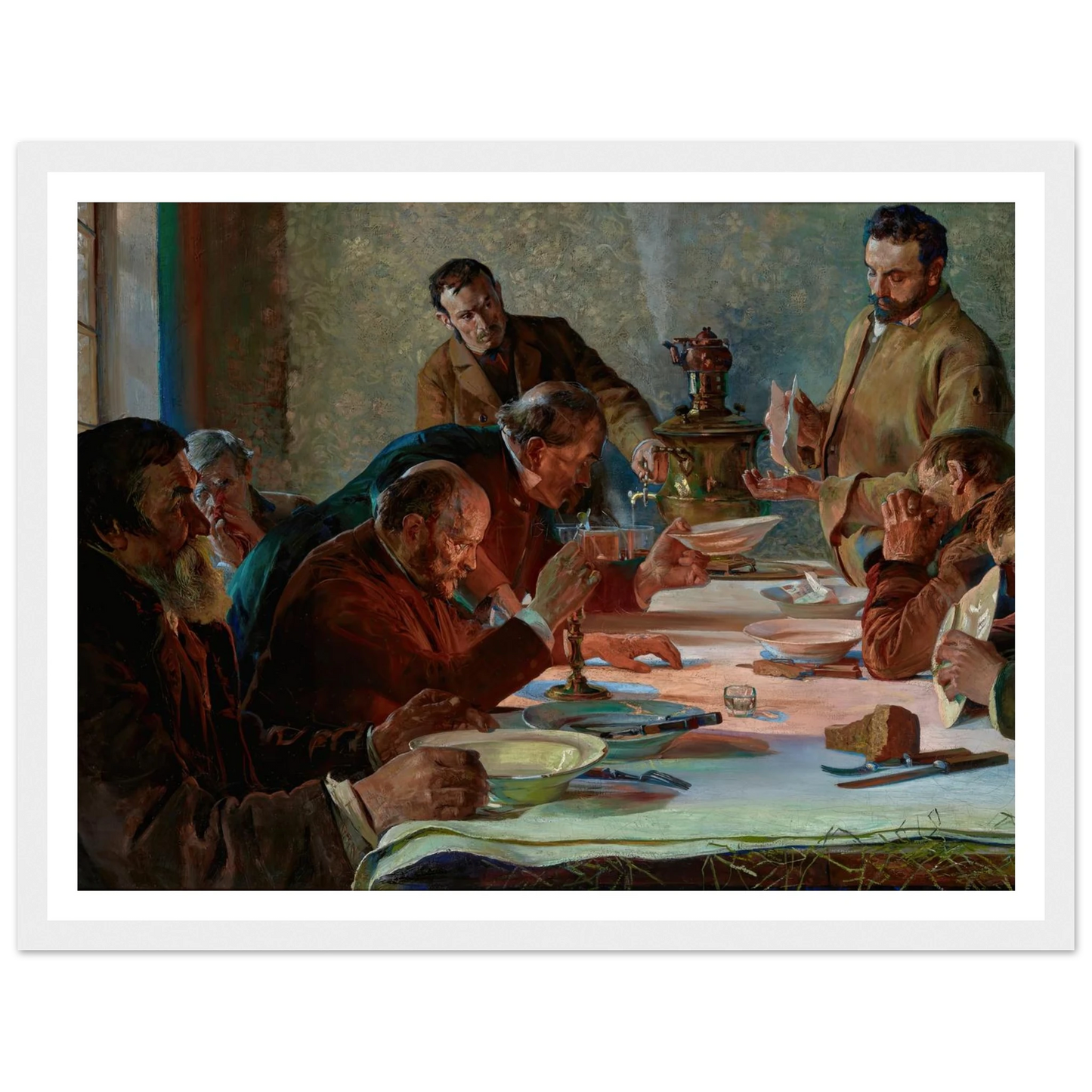 Christmas Eve in Siberia (1892) Art Print | Jacek Malczewski-Quipham Collections