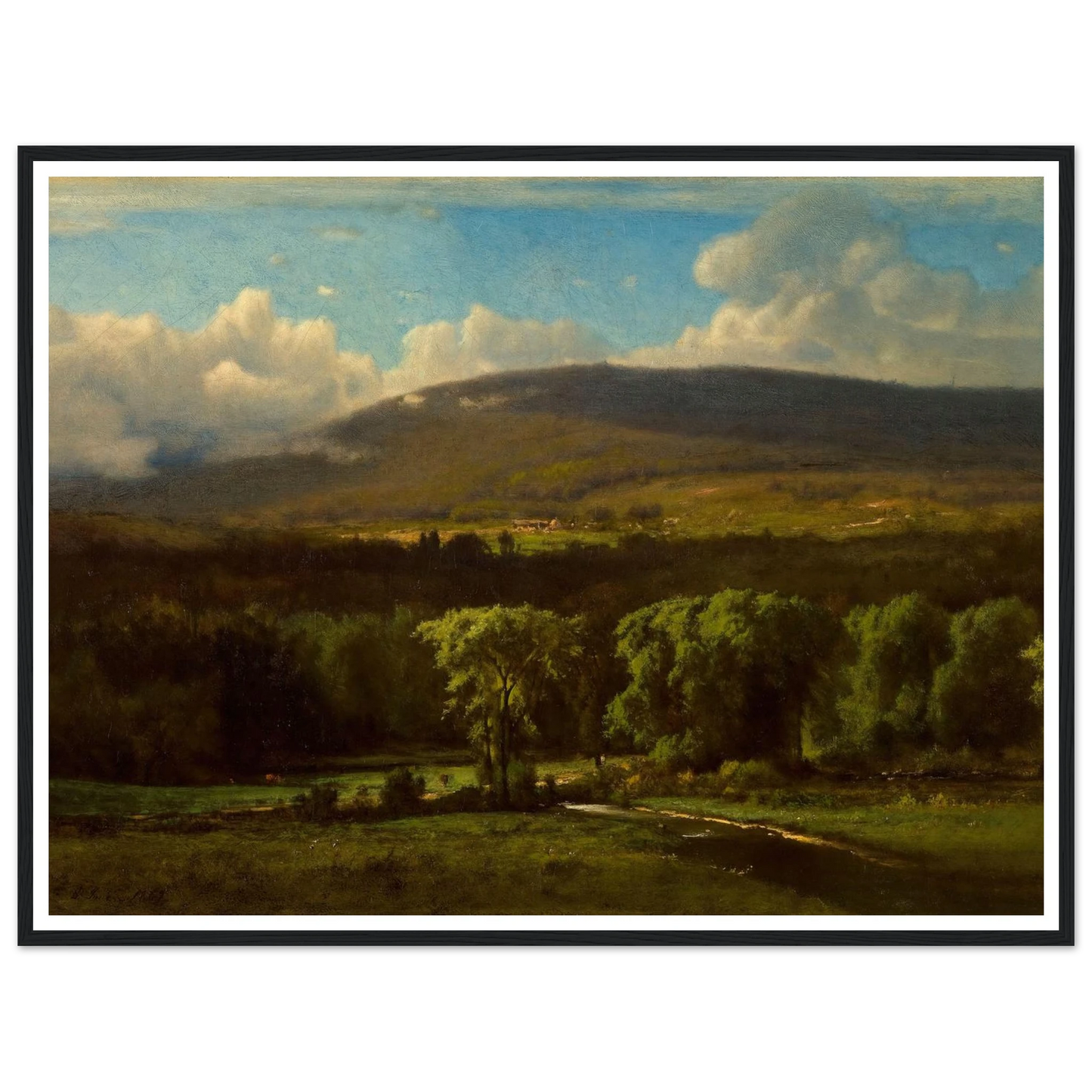 Medway, Massachusetts (1825–1894) Art Print | George Inness-Quipham Collections