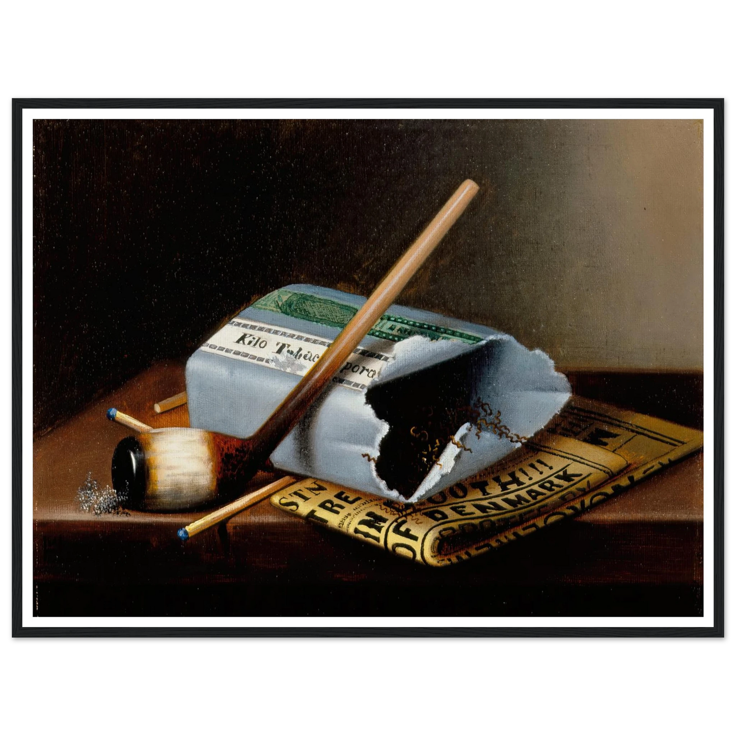 Alas, Poor Yorick (1877) Art Print | William Michael Harnett-Quipham Collections