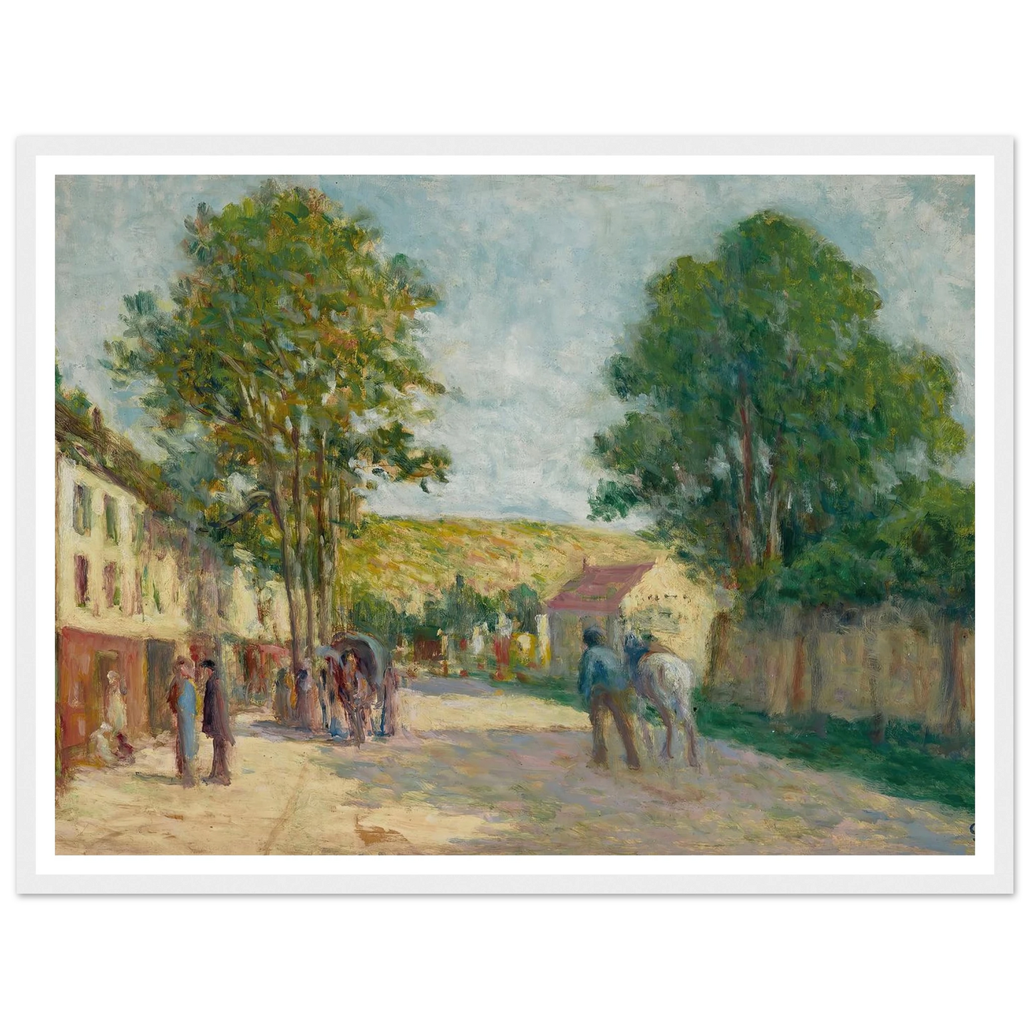 Environs de Paris Art Print | Maximilien Luce-Quipham Collections