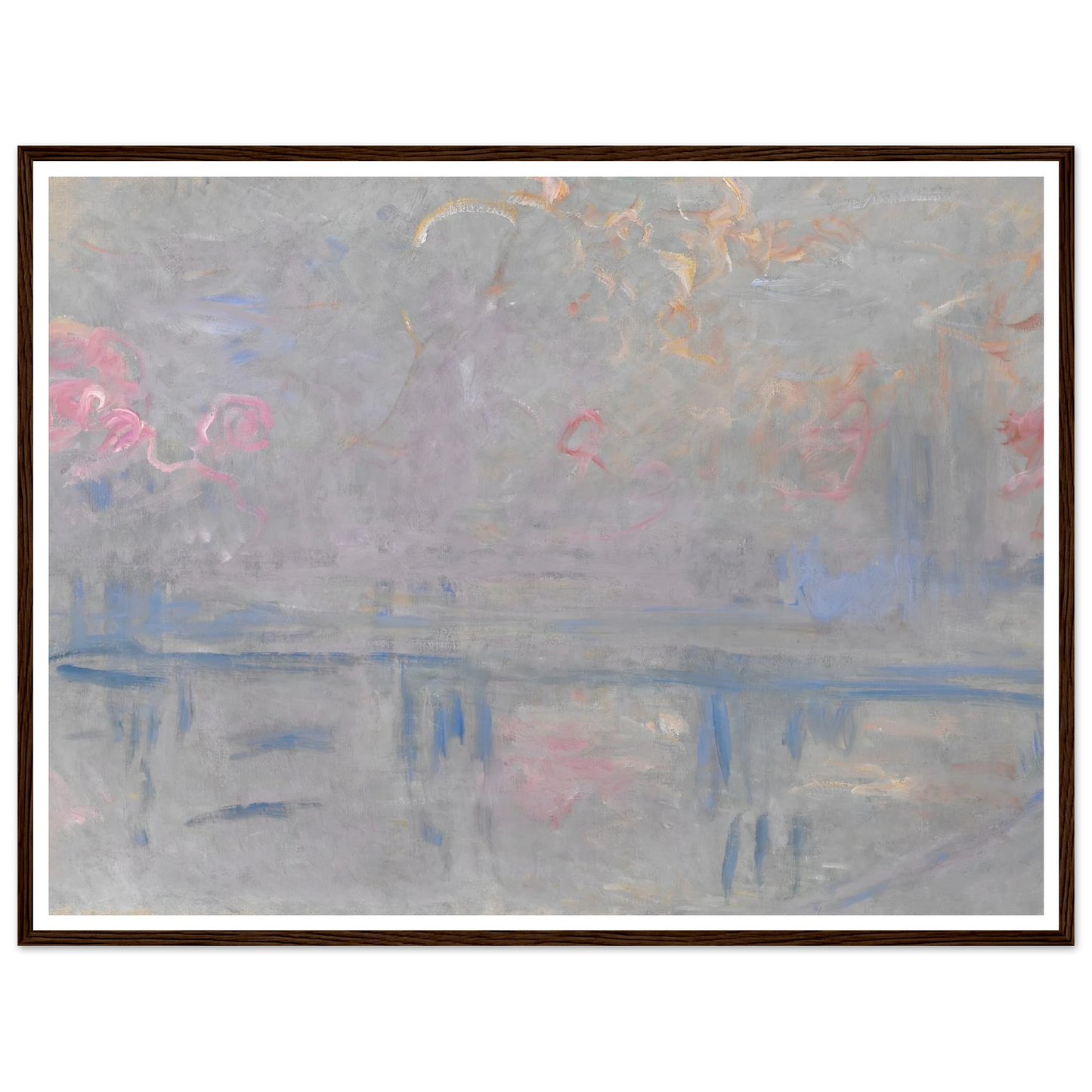 Charing Cross Bridge (1900) Art Print | Claude Monet-Quipham Collections