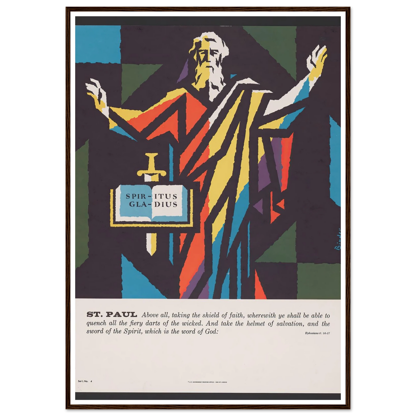 St. Paul (1962) Art Print | Joseph Binder-Quipham Collections