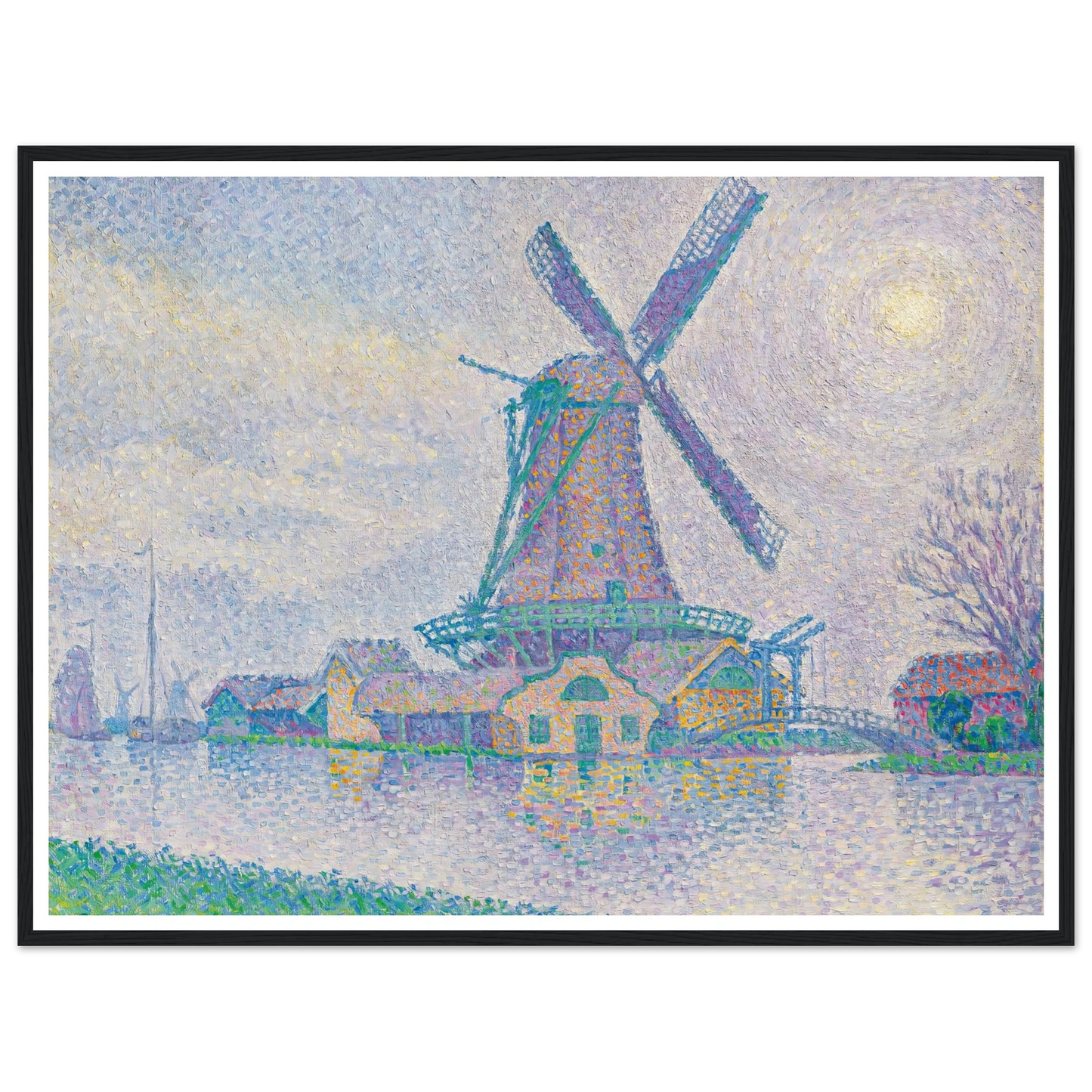 Moulin d’Edam (1896) Art Print | Paul Signac-Quipham Collections