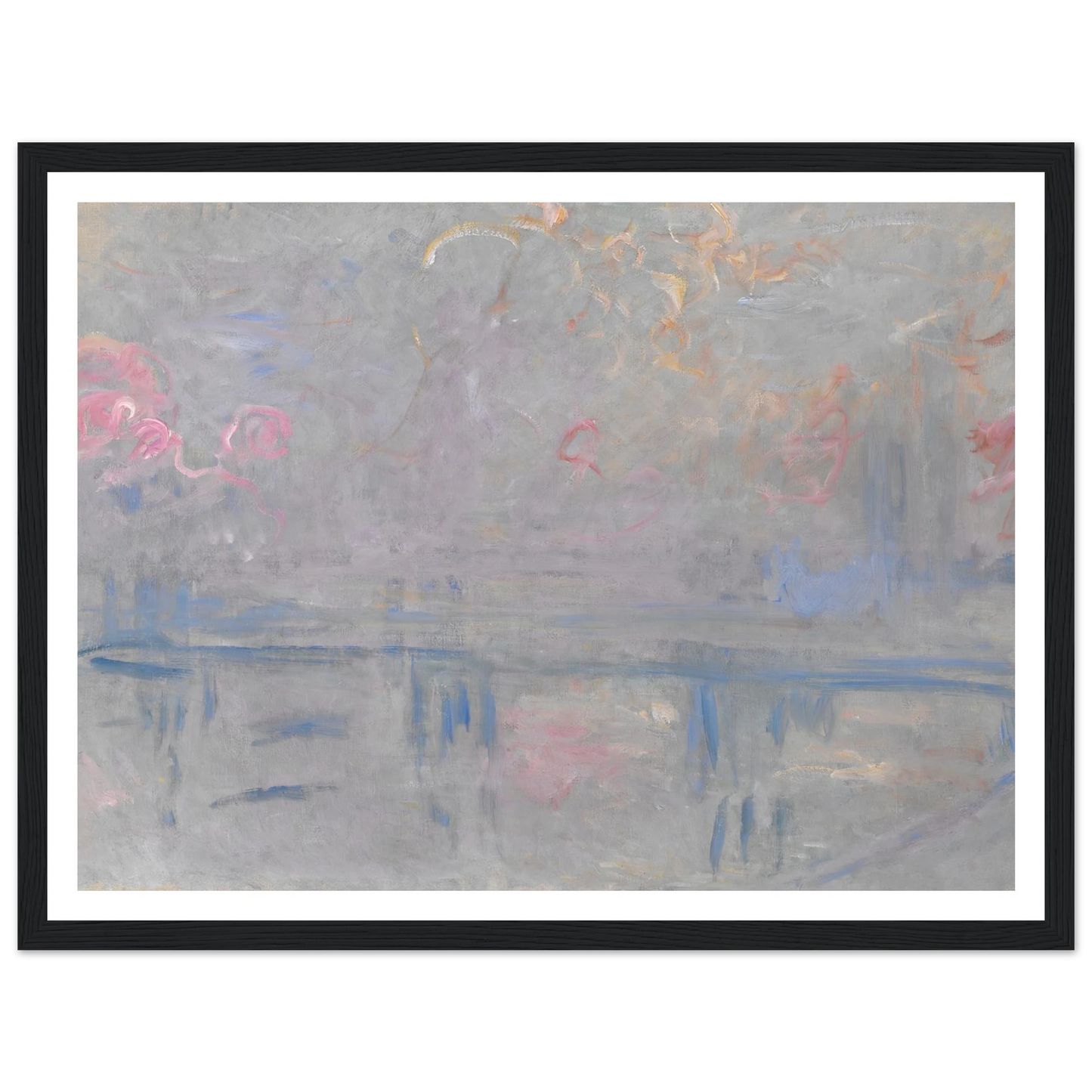 Charing Cross Bridge (1900) Art Print | Claude Monet-Quipham Collections