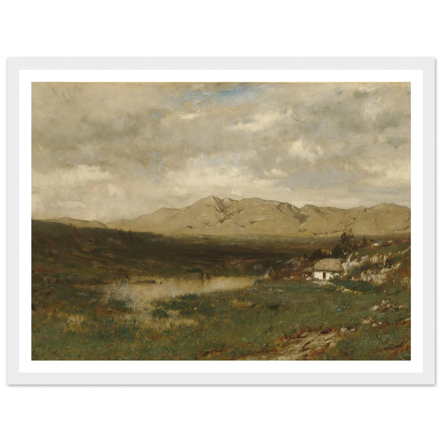 View in County Kerry (ca. 1875) Art Print | Alexander Helwig Wyant-Quipham Collections