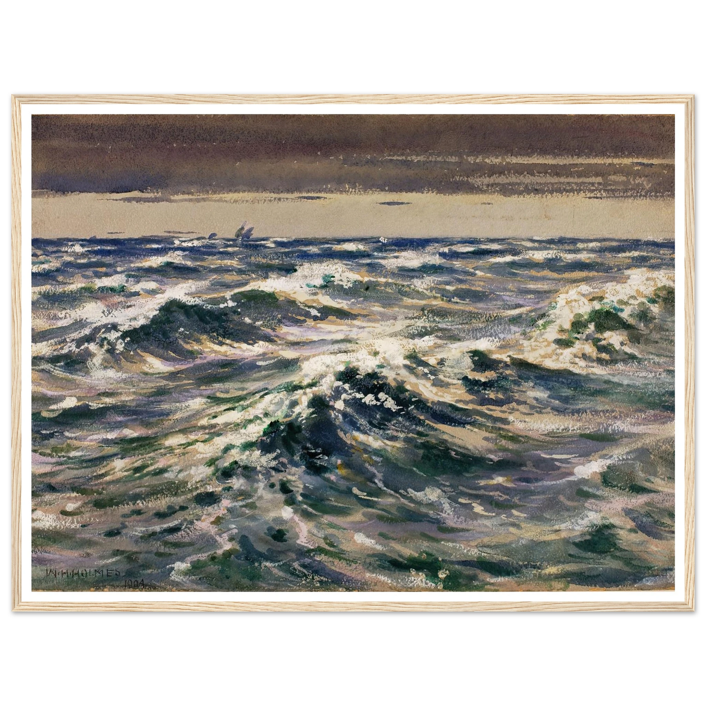 The Open Sea (1904) Art Print | William Henry Holmes-Quipham Collections