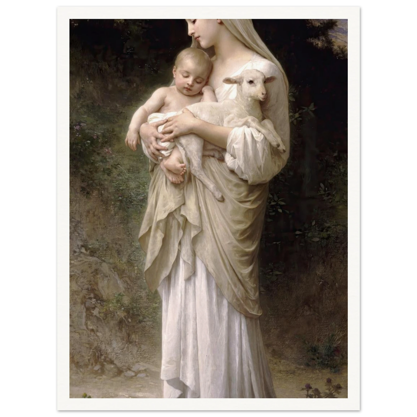 L’Innocence (1893) Art Print | William Bouguereau-Quipham Collections