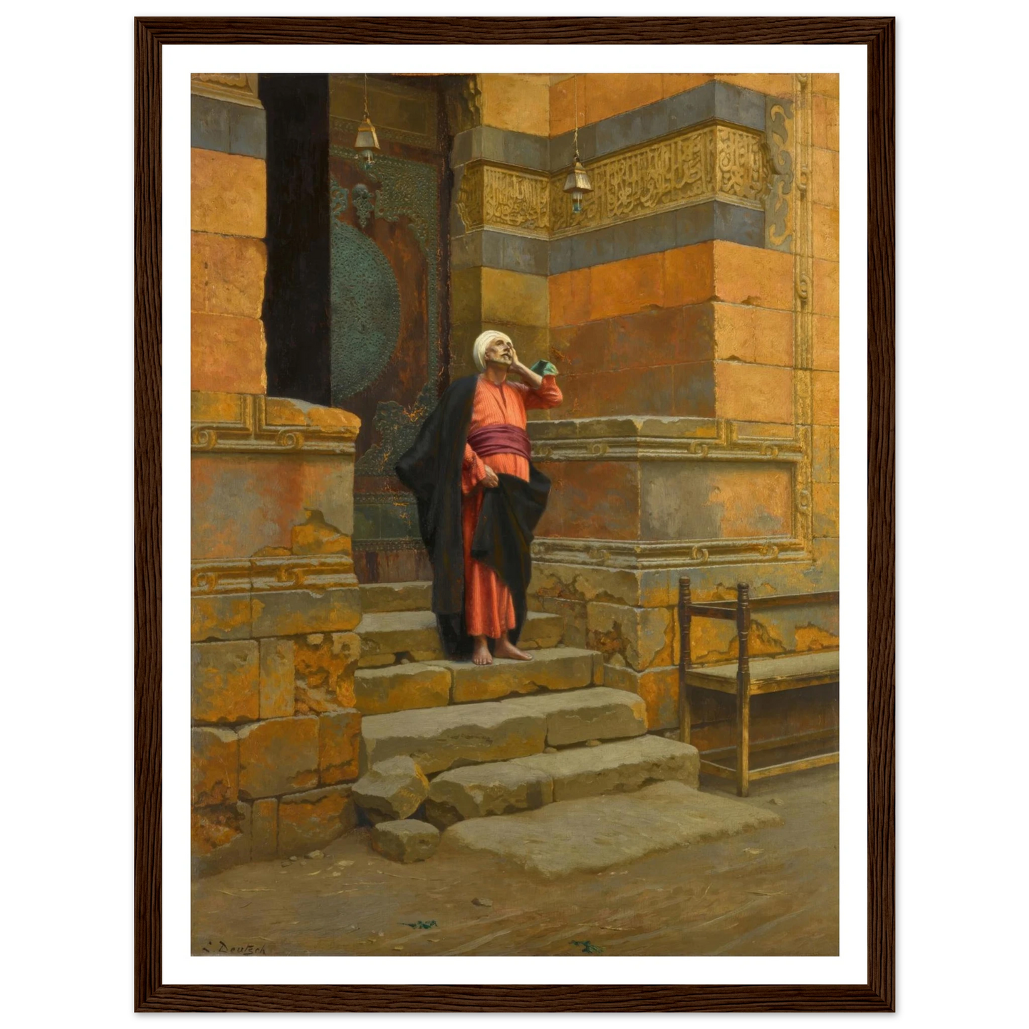Before the Mosque Art Print | Ludwig Deutsch-Quipham Collections