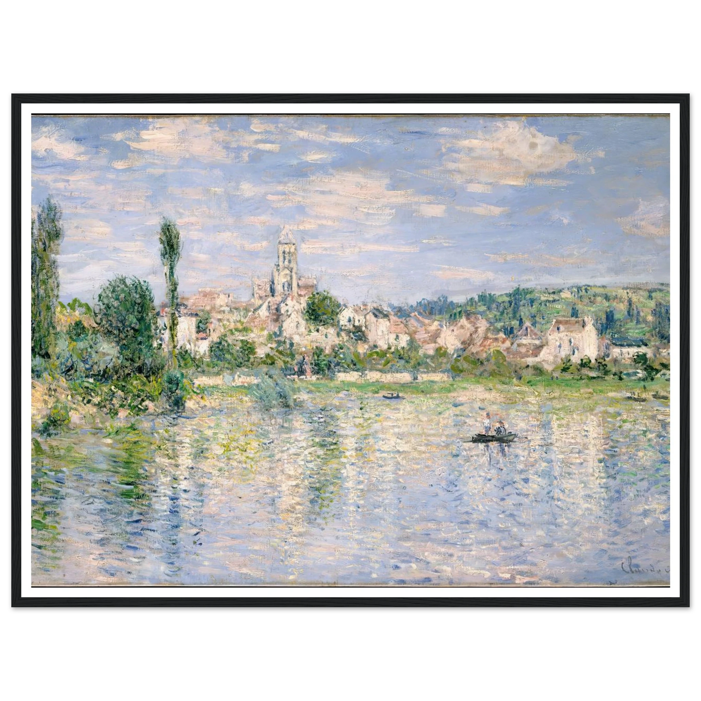 Vétheuil in Summer (1880) Art Print | Claude Monet-Quipham Collections