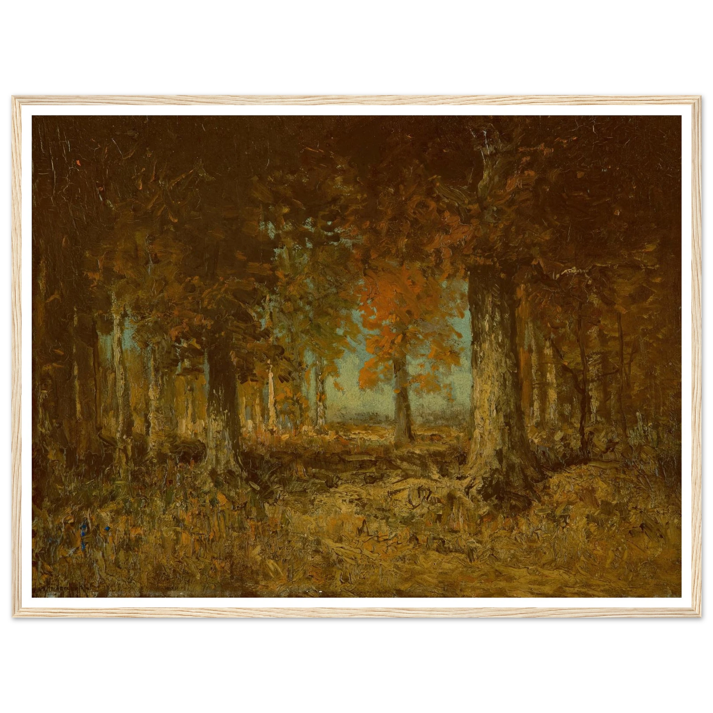 Edge of the Woods (1908) Art Print | Julian Onderdonk-Quipham Collections