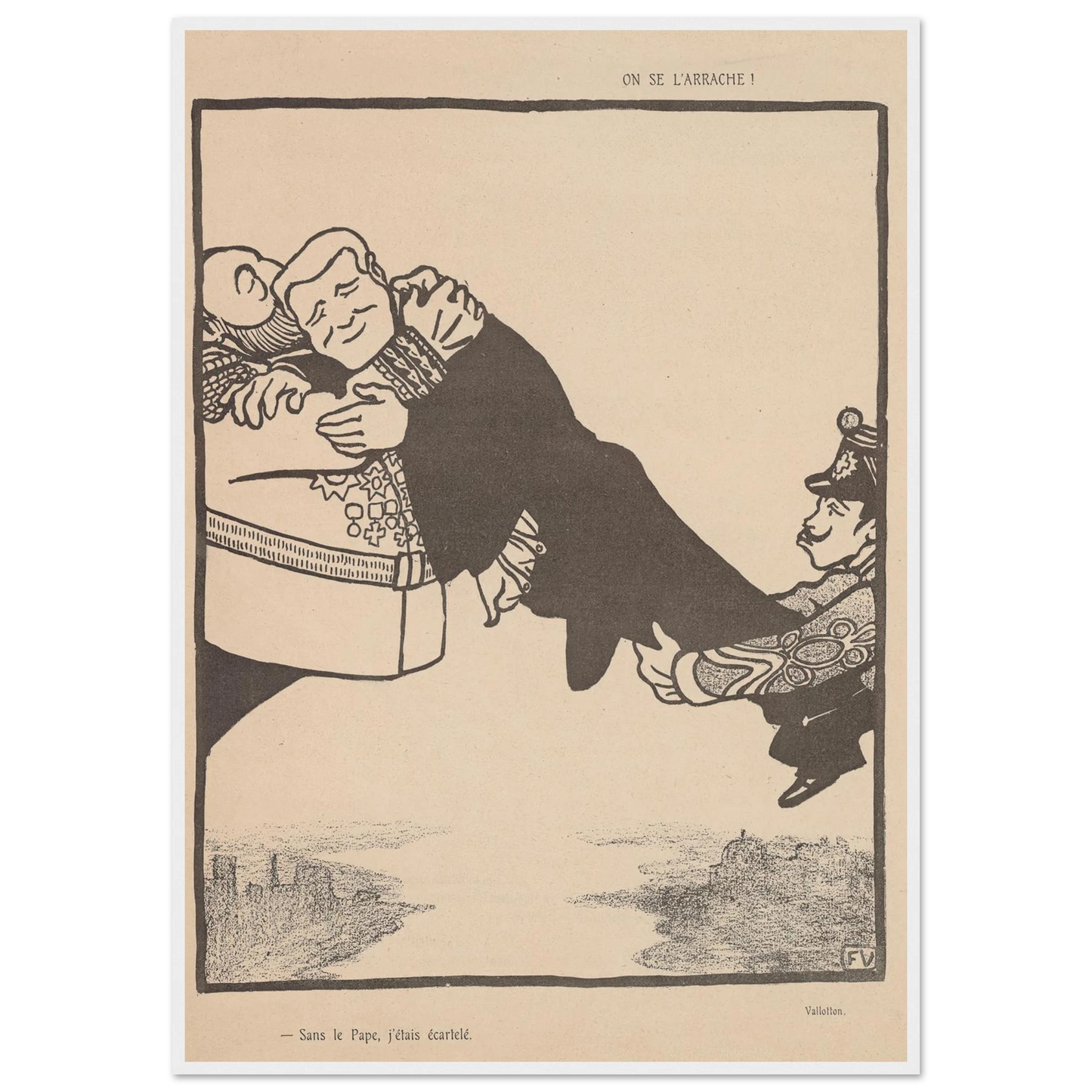 25 juillet 1903. Art Print | Felix Vallotton-Quipham Collections