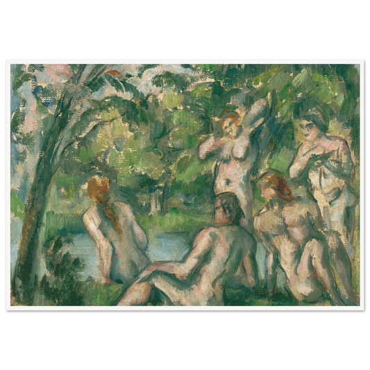 Bathers 2 Art Print | Paul Cezanne-Quipham Collections