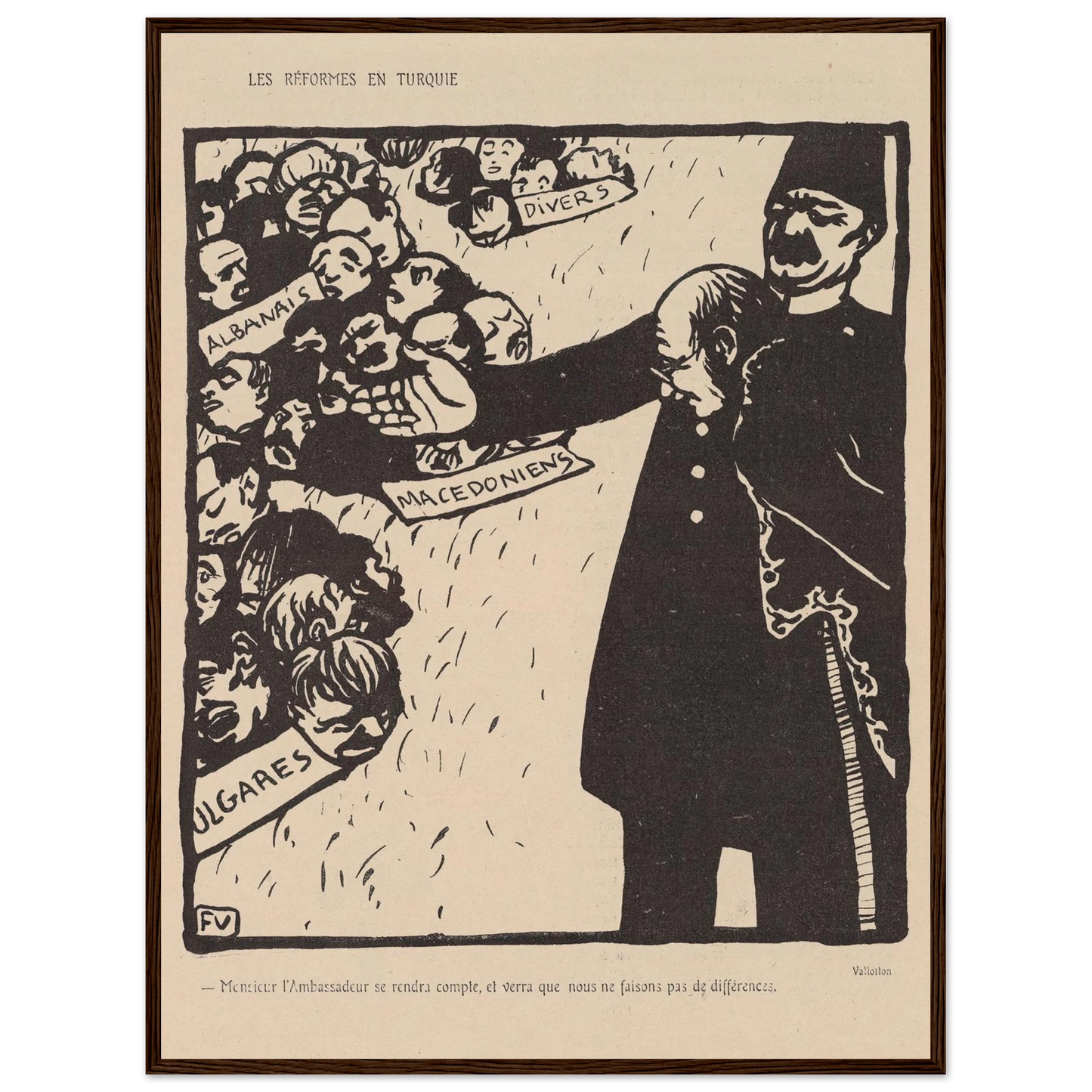 24 avril 1903 Art Print | Felix Vallotton-Quipham Collections