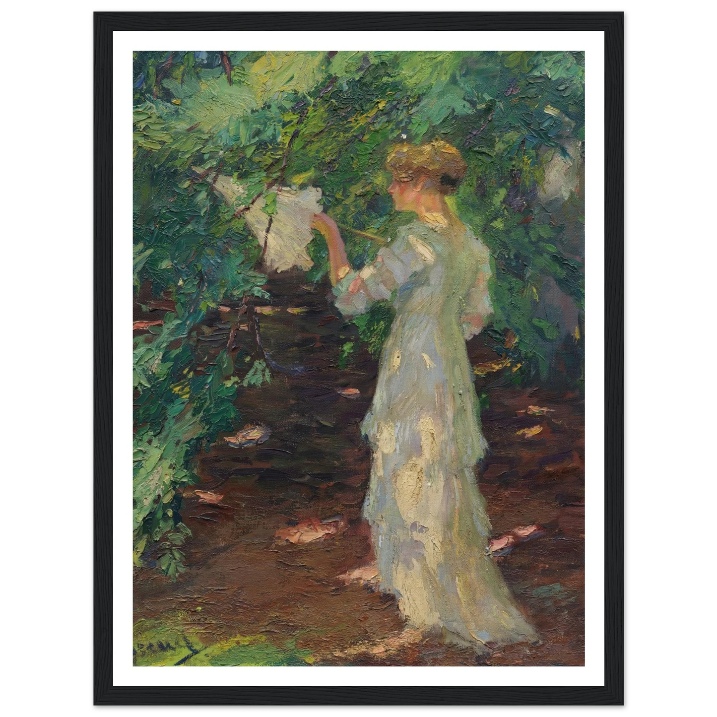 Waldschatten (1910-20) Art Print | Edward Cucue-Quipham Collections
