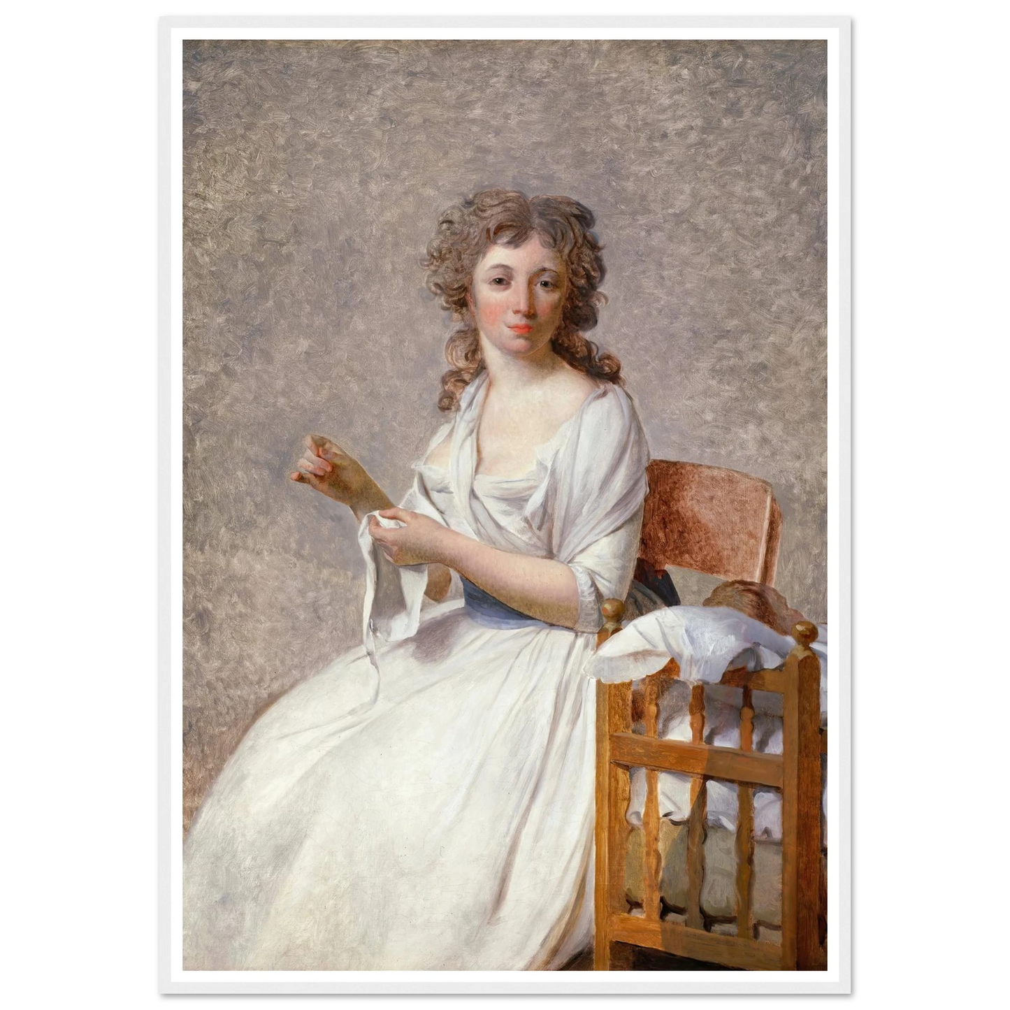 Madame de Pastoret and Her Son (1791) Art Print | Jacques Louis David-Quipham Collections