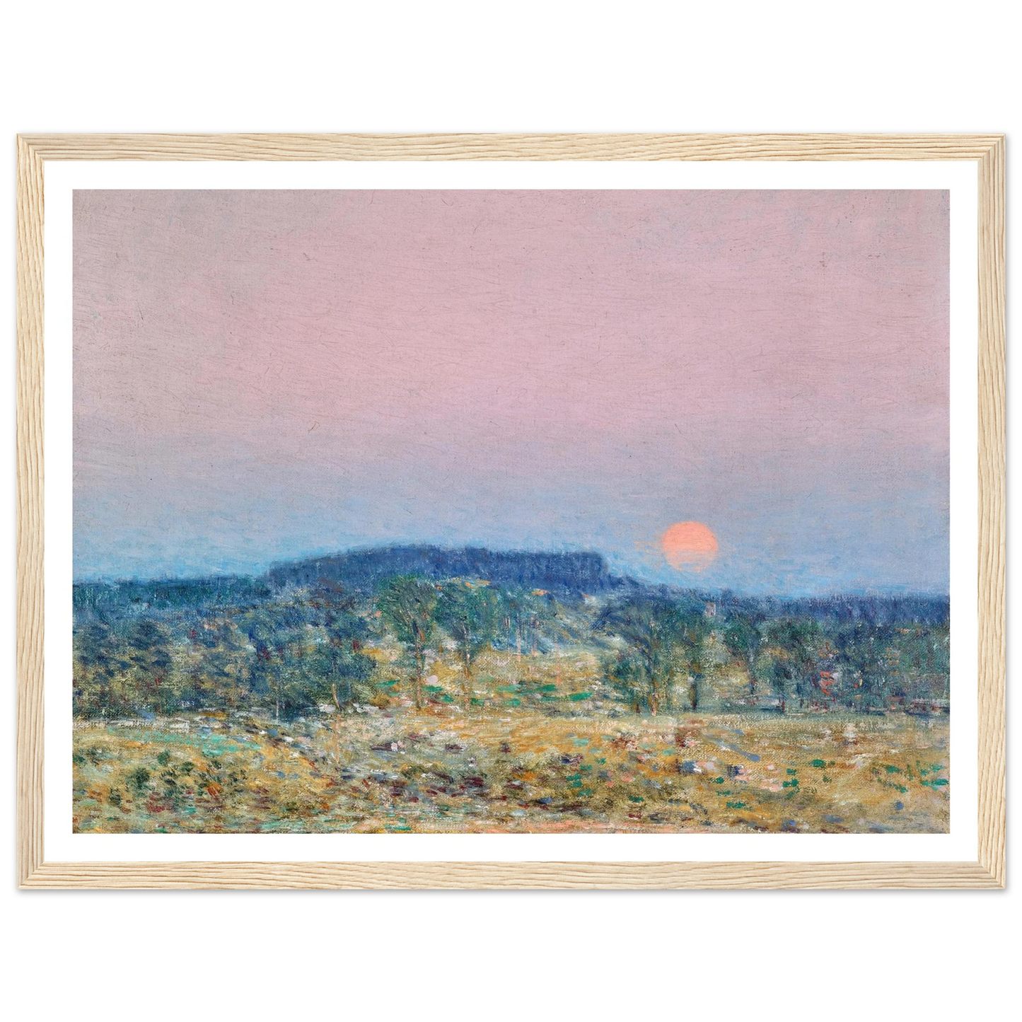 September Moonrise (1900) Art Print | Childe Hassam-Quipham Collections