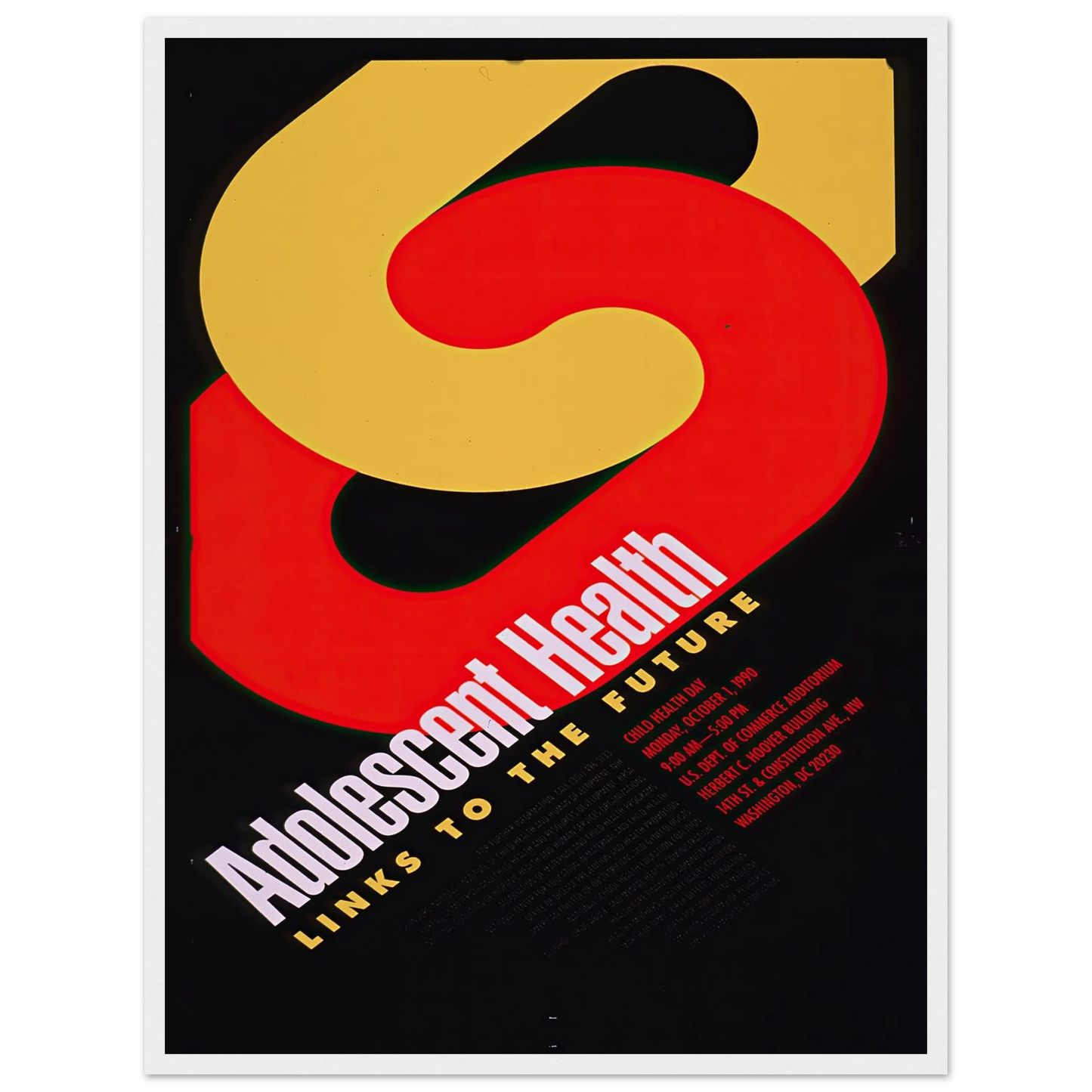 Adolescent health; links to the future (1990) Art Print | National Institutes of Health-Quipham Collections