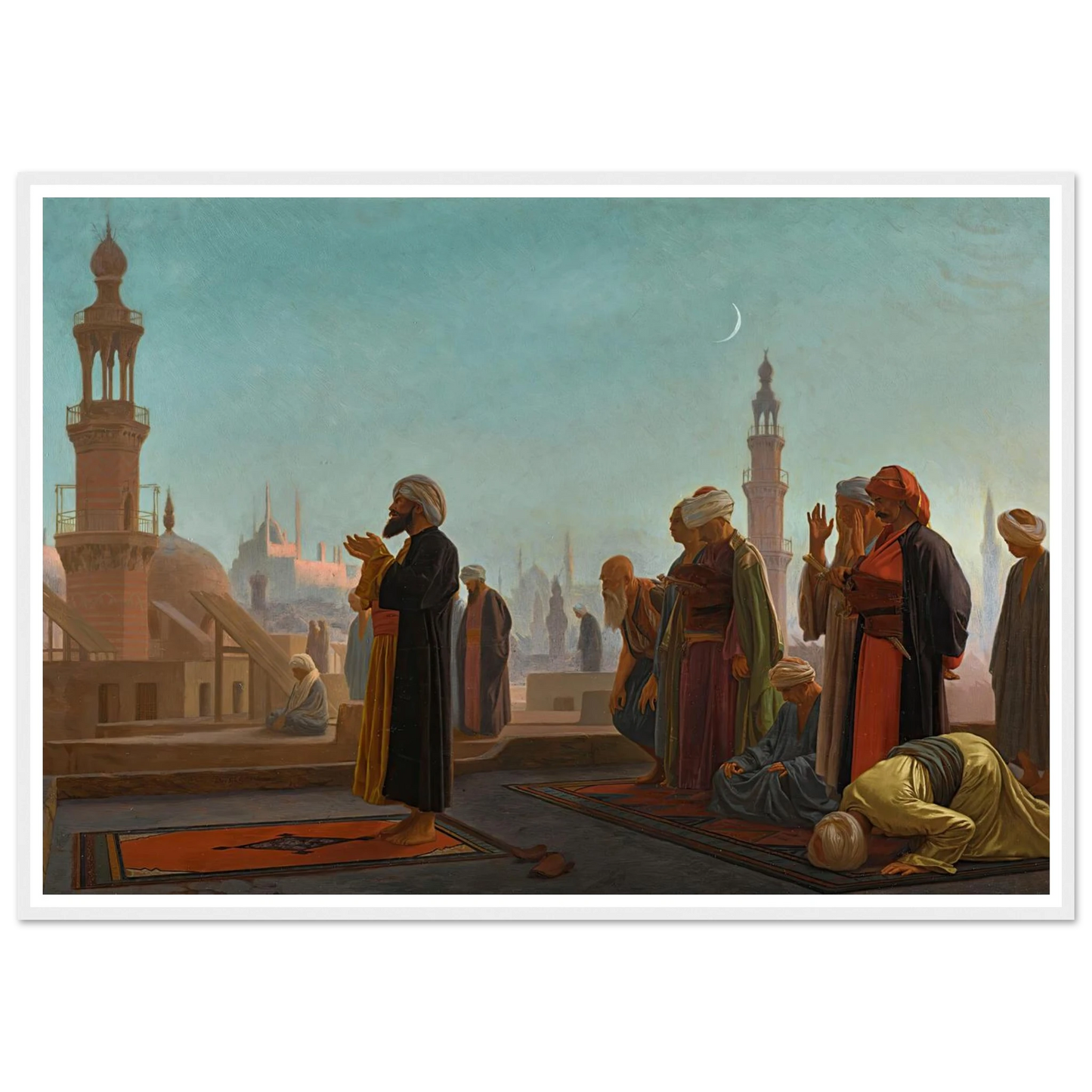Evening Prayer, Cairo Art Print | Jean Leon Gerome-Quipham Collections