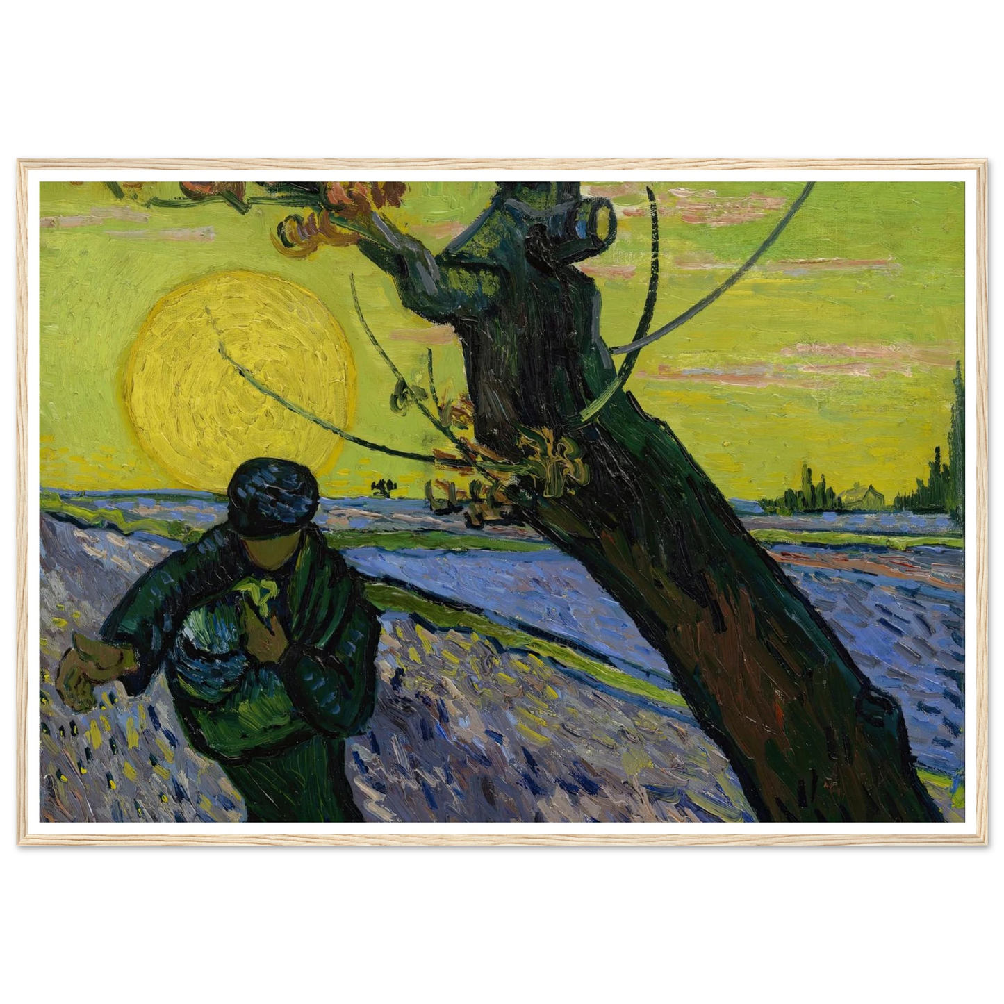 The Sower (1888) Art Print | Vincent van Gogh-Quipham Collections