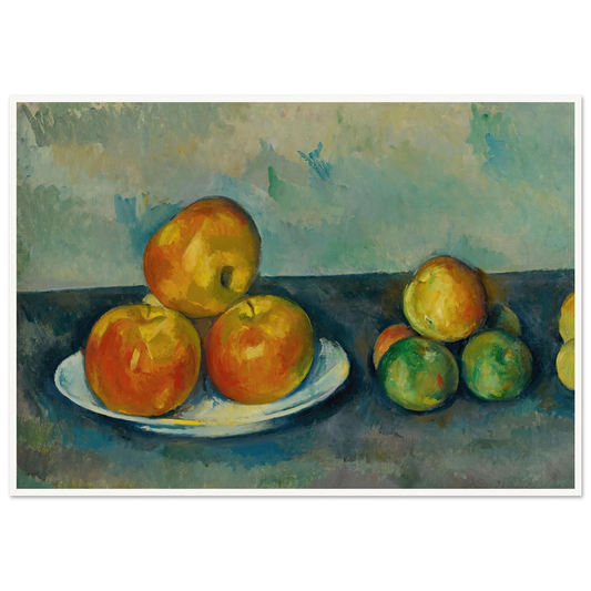 Les Pommes (1889-90) Art Print | Paul Cezanne-Quipham Collections