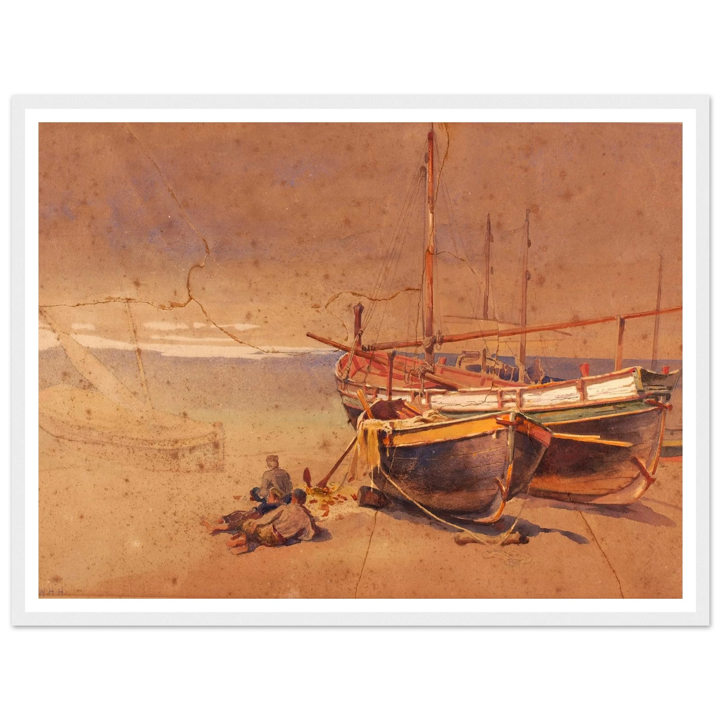Capri (1880) Art Print | William Henry Holmes-Quipham Collections