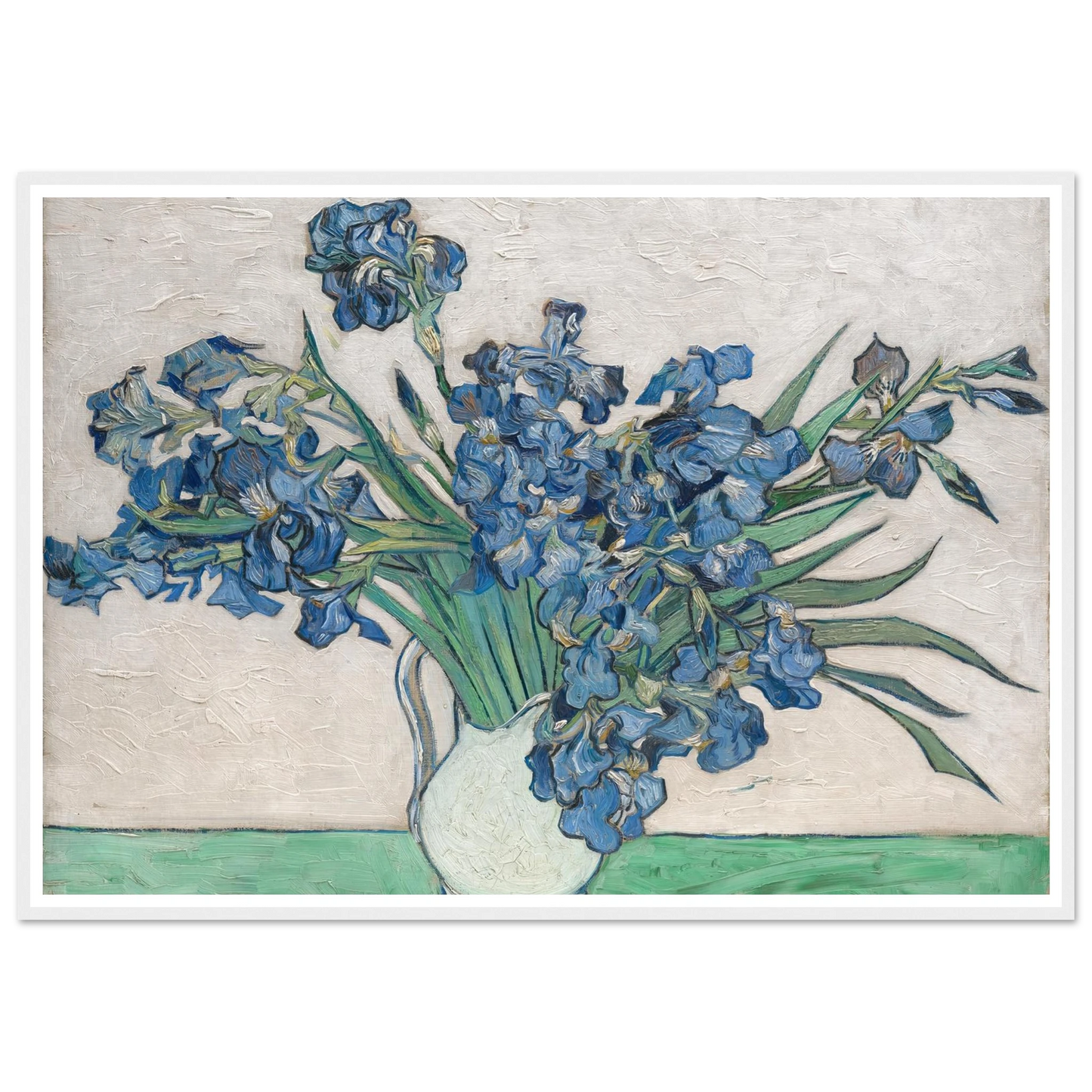 Irises (1890) Art Print | Vincent van Gogh-Quipham Collections