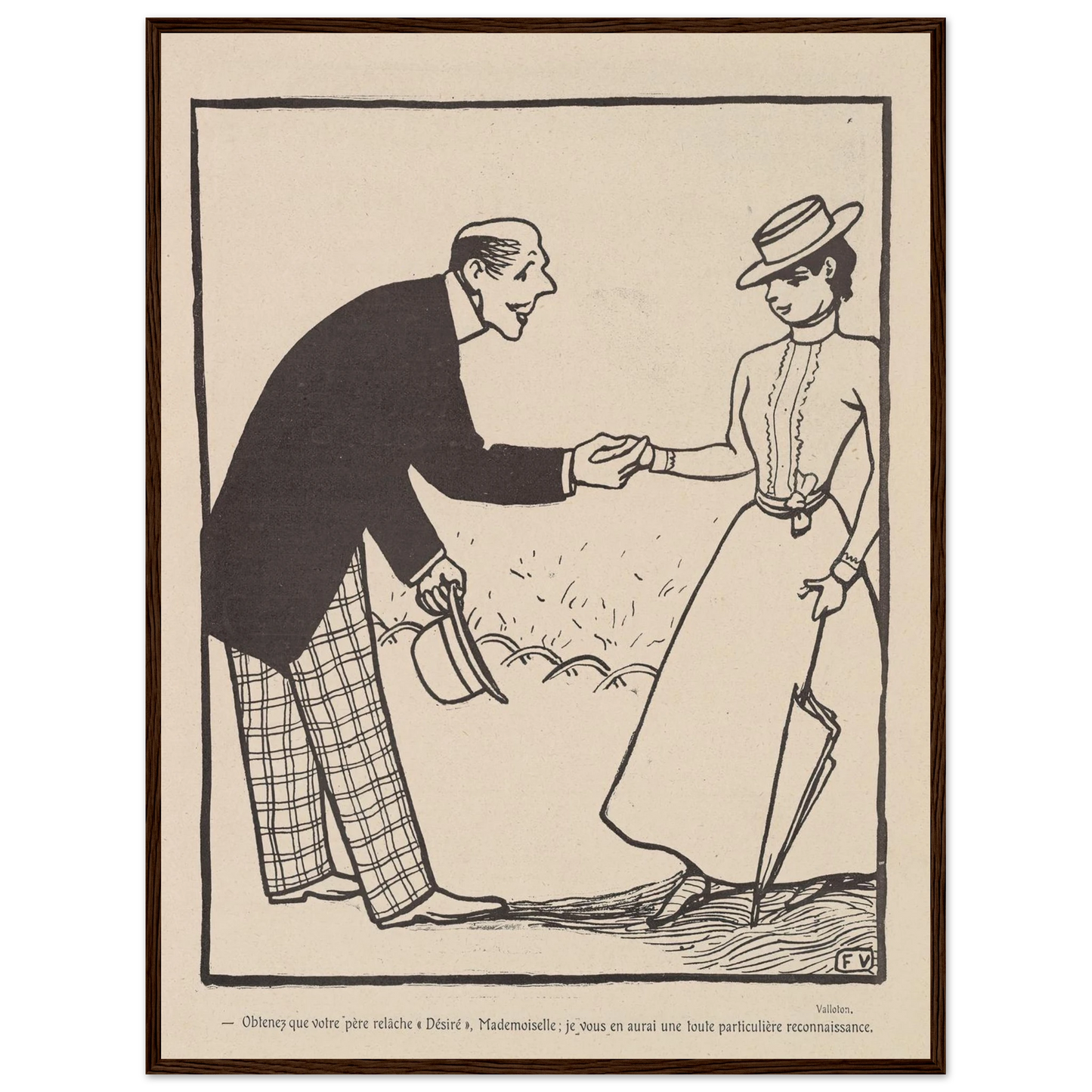 1er août 1903 Art Print | Felix Vallotton-Quipham Collections