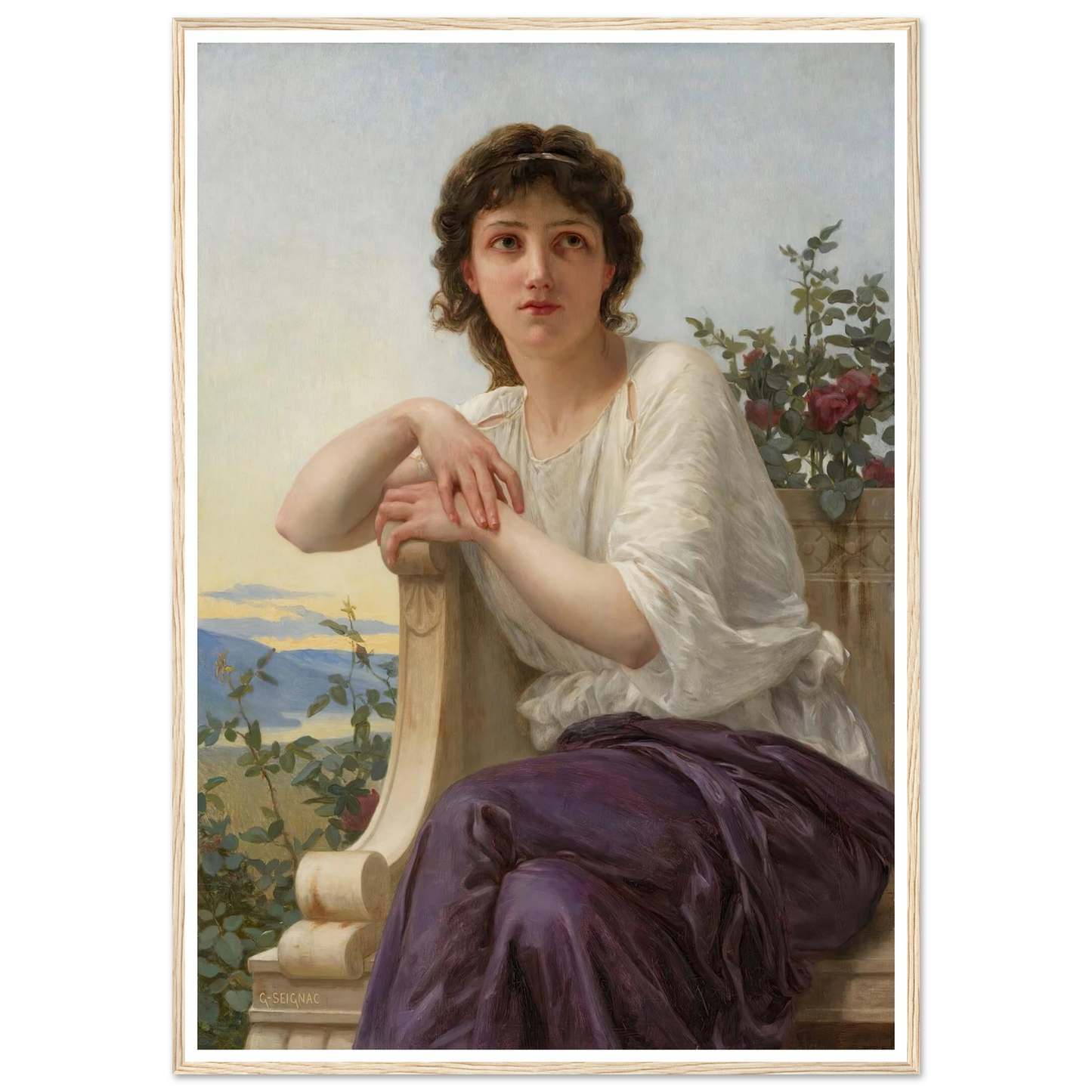 Contemplation Art Print | Guillaume Seignac-Quipham Collections
